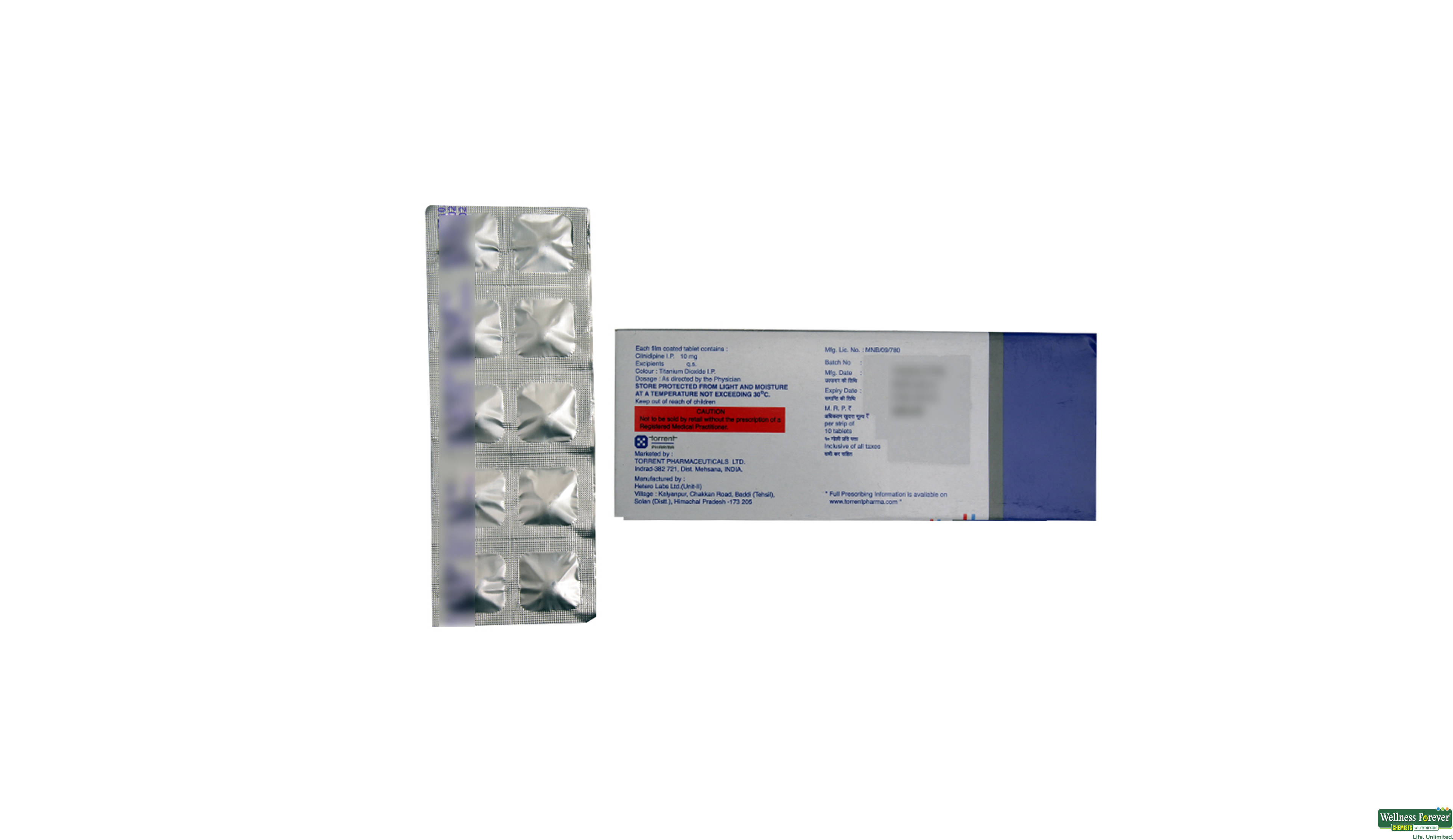 TORCILIN 10MG 10TAB- 2, 10TAB, 