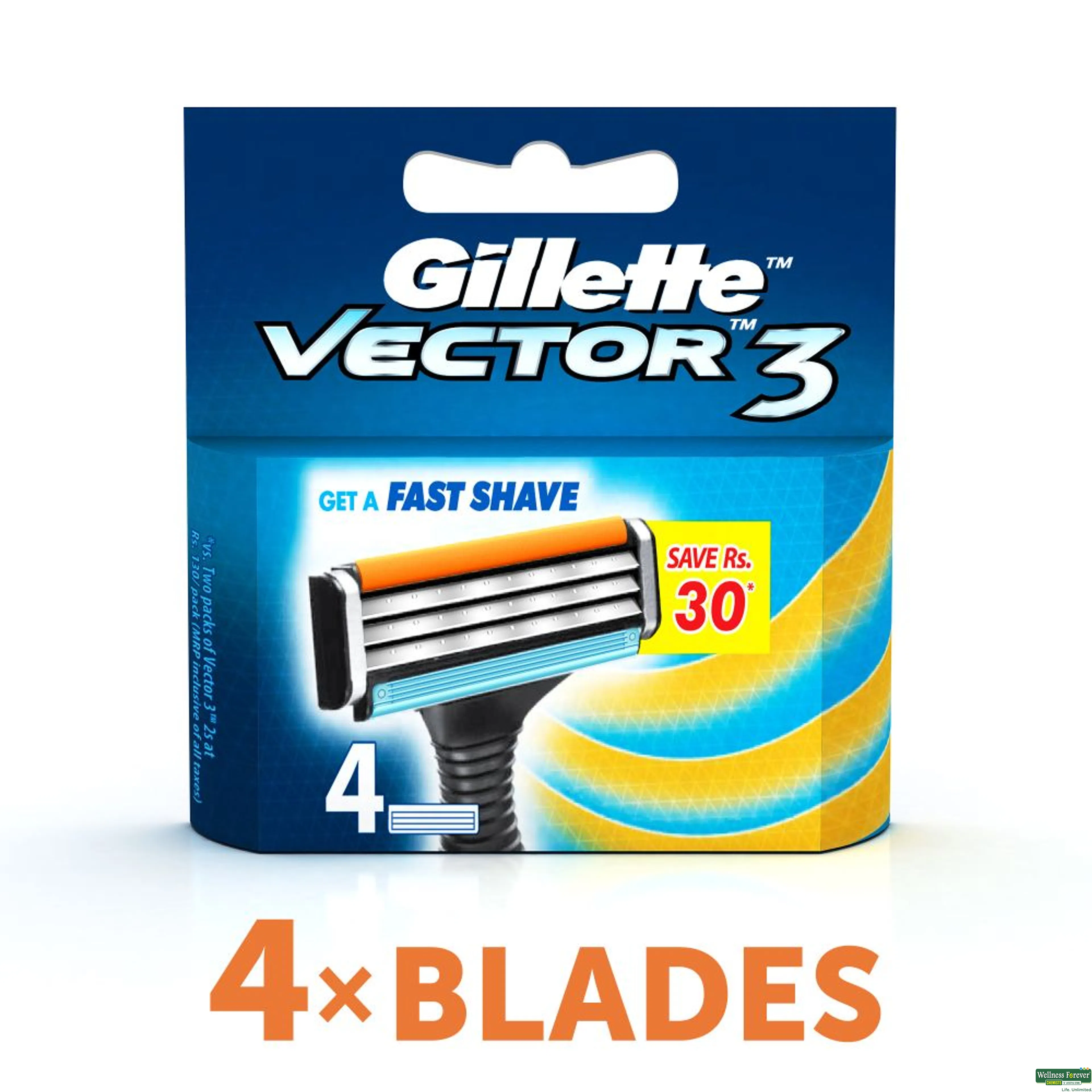 GILL SH/BLADE VECTOR3 4PC-image
