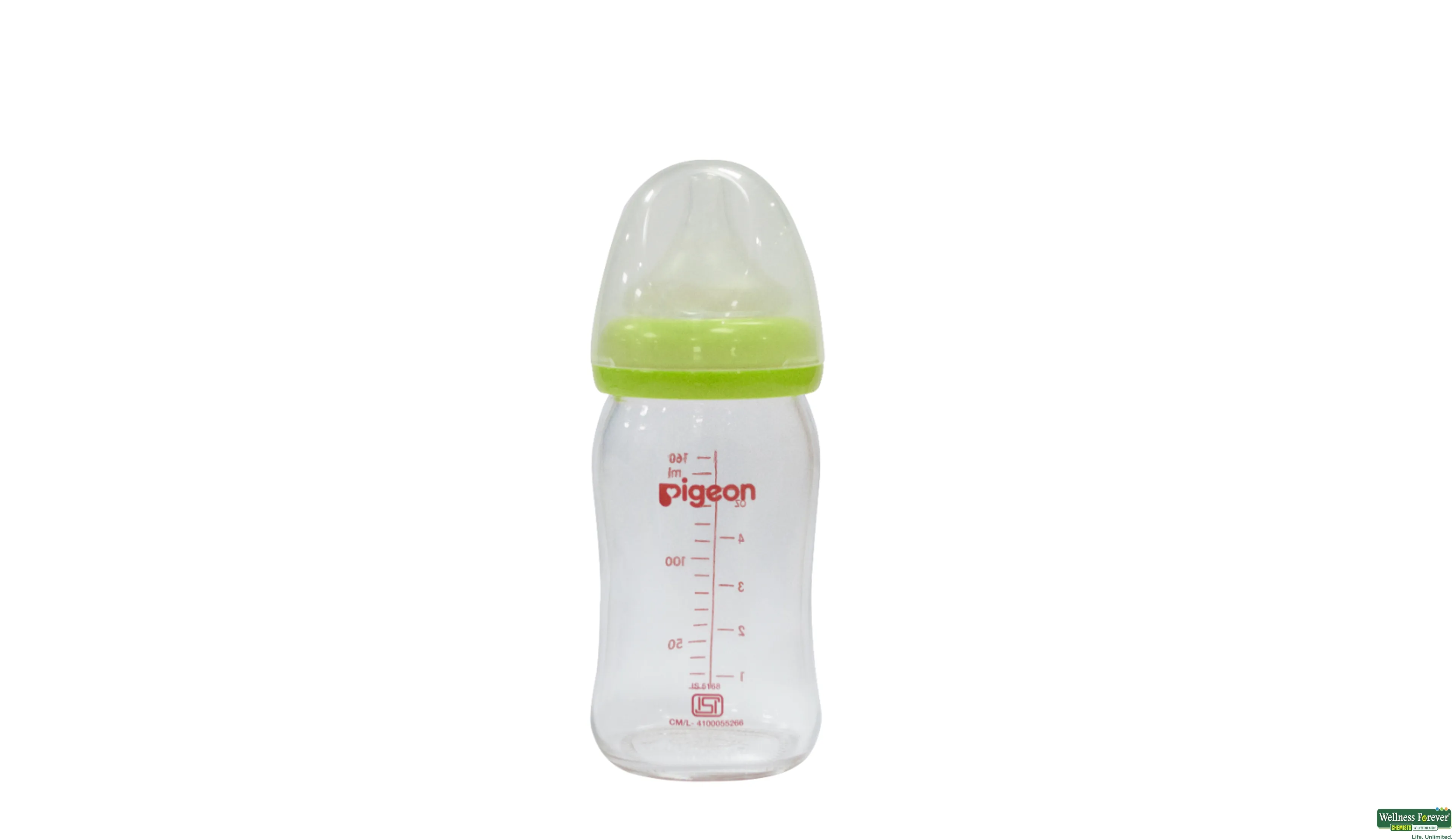 Buy Pigeon Wide Neck Glass Nursery Bottle 160 ml Online at Best