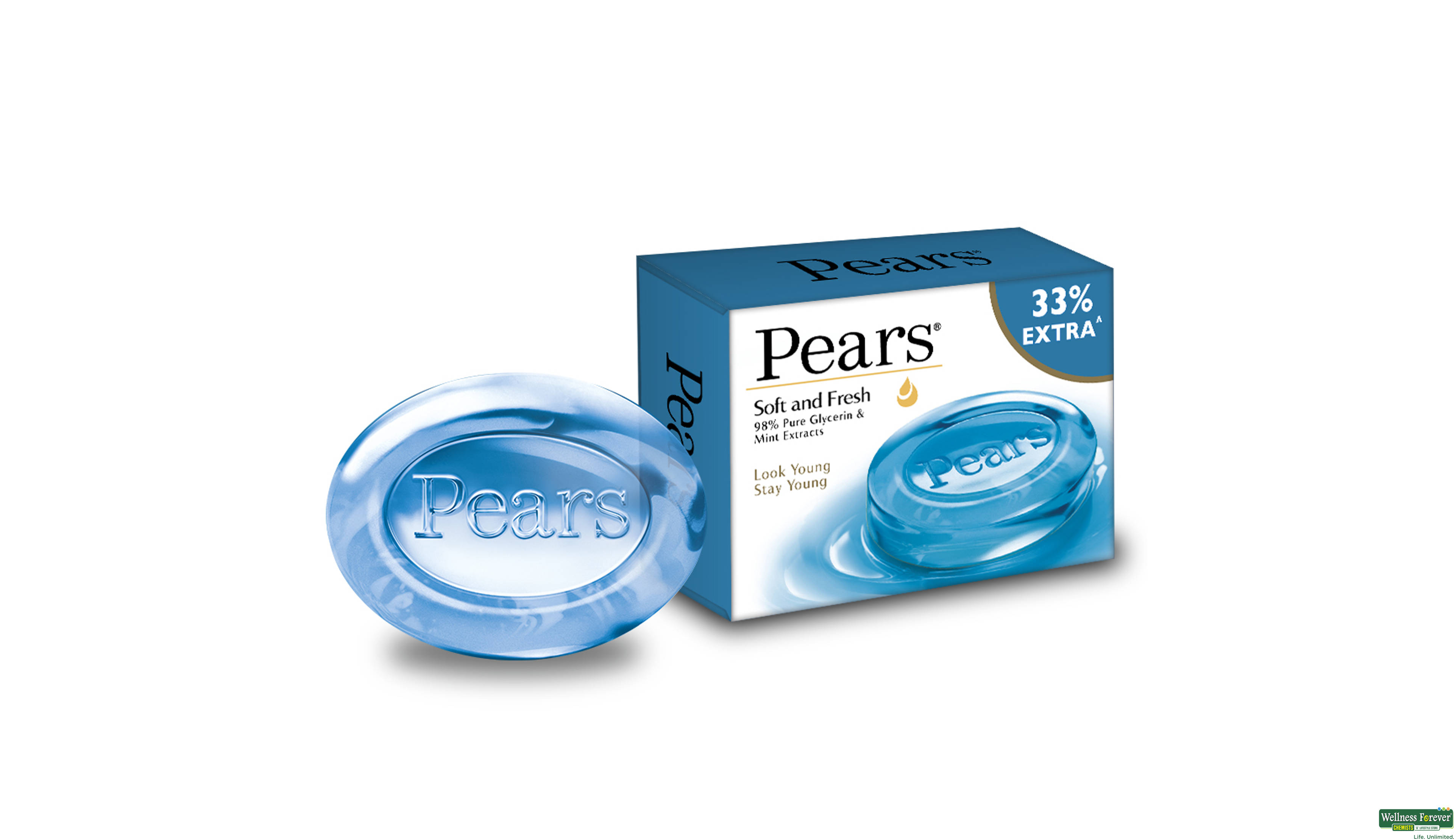 PEARS SOAP SOFT FRESH 100GM- 6, 100GM, 