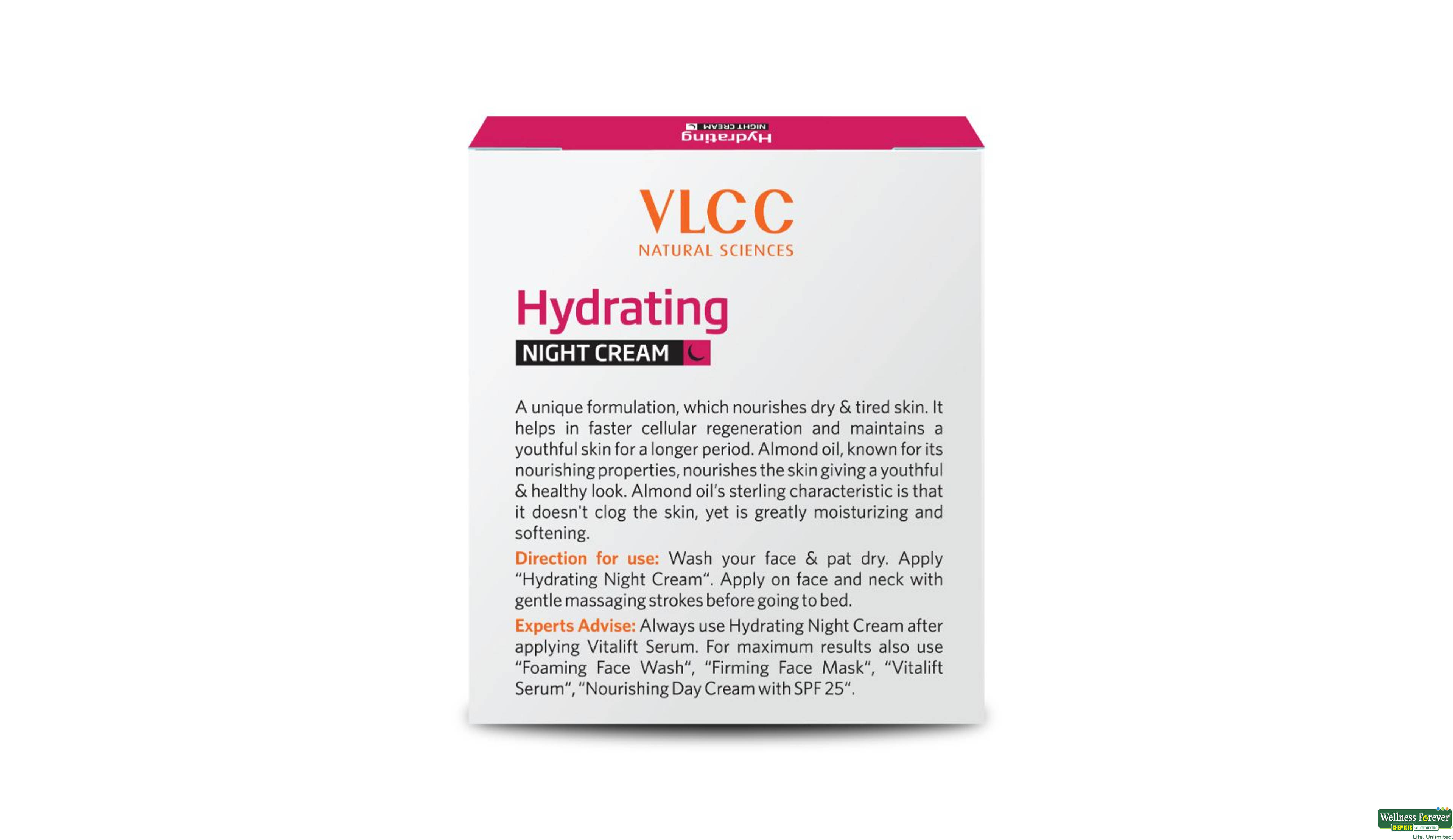 VLCC SK/CRM NIGHT ALMD/OLIVE 50GM- 2, 50GM, null
