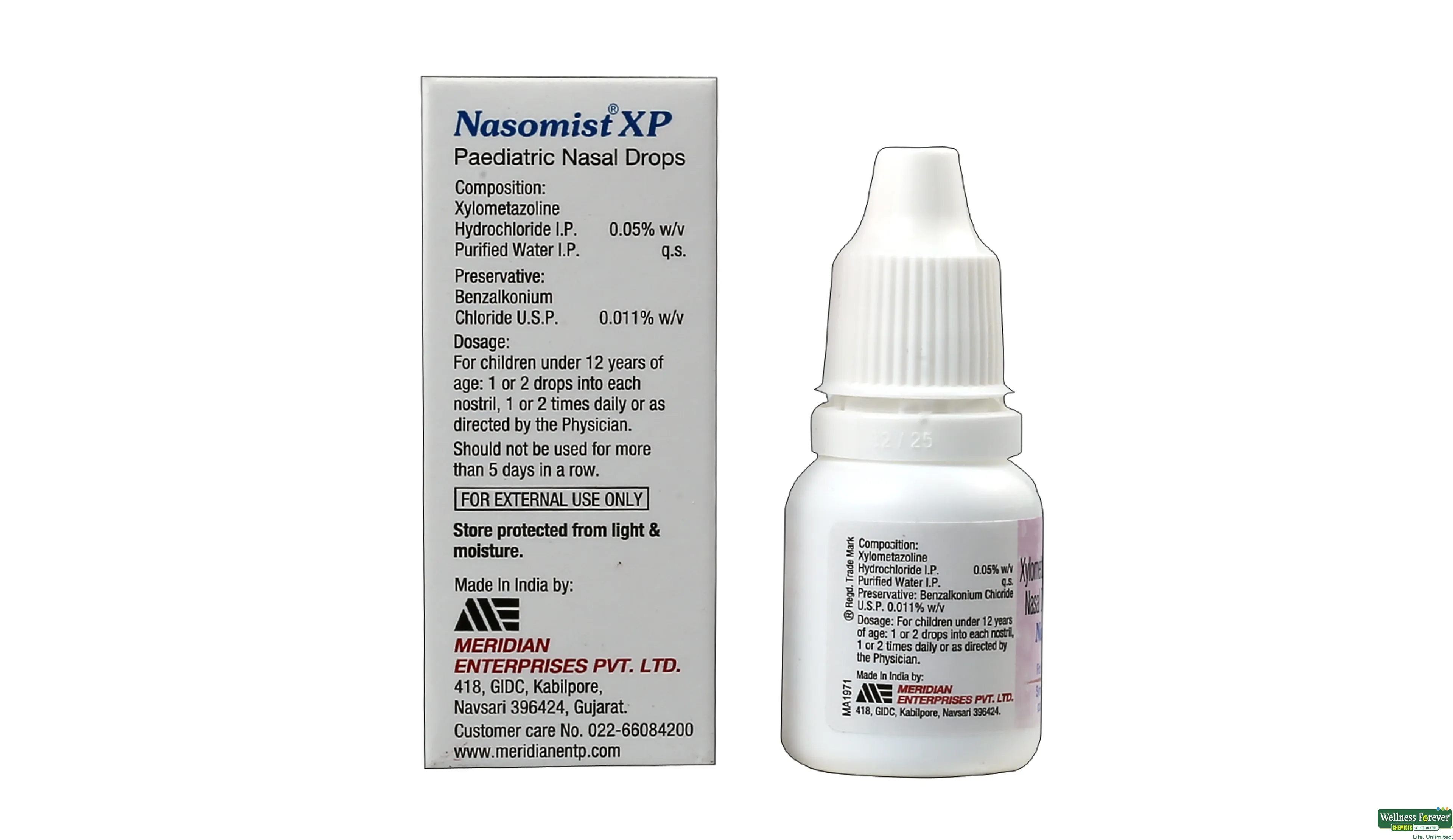 NASOMIST-XP PAED DROP 10ML- 2, 10ML, 