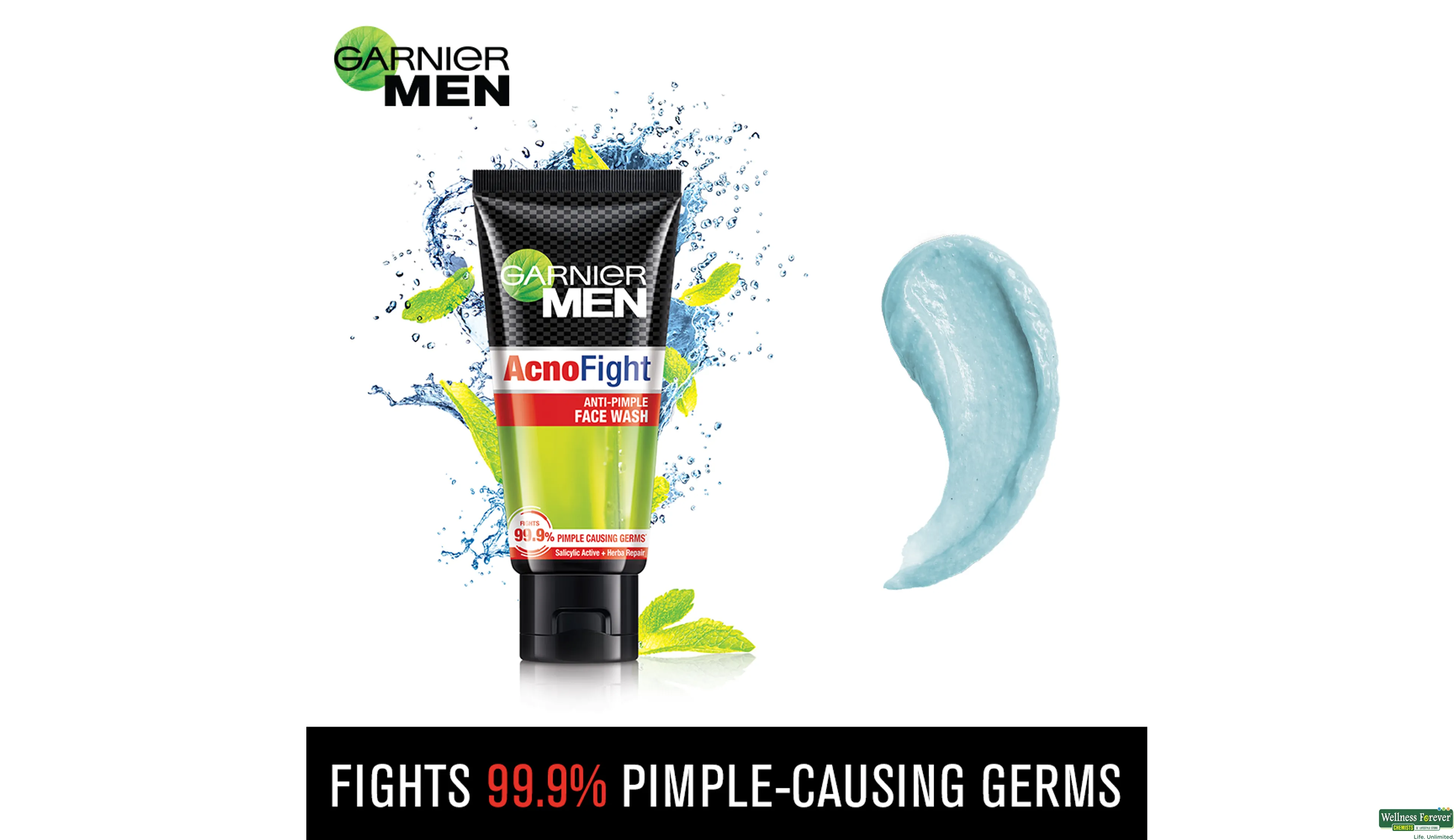 GARN F/WASH MEN ACNO FIGHT 50GM- 5, 50GM, 