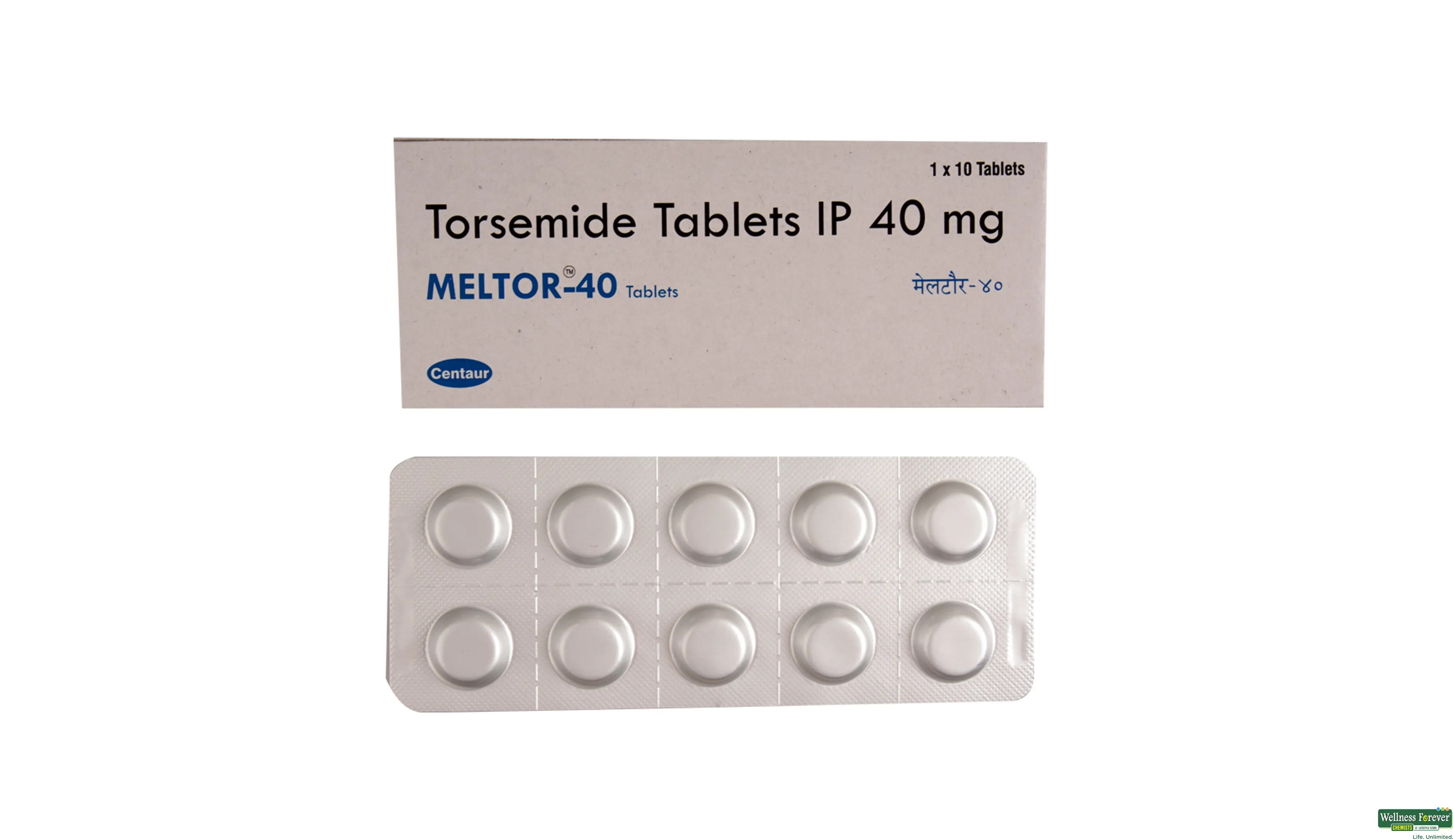 MELTOR-40MG 10TAB- 1, 10TAB, 