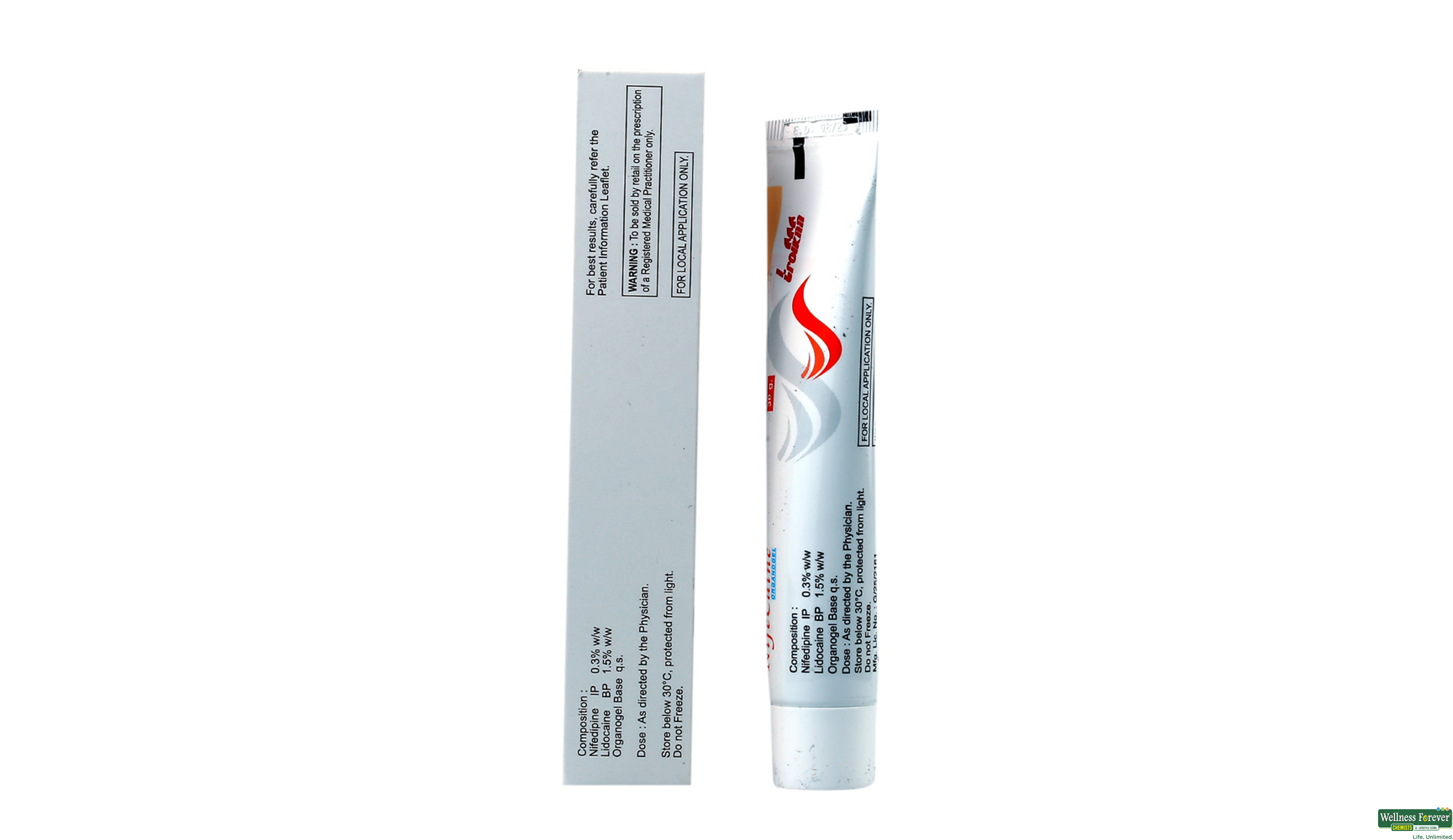 NIFECAINE GEL 30GM- 2, 30GM, null