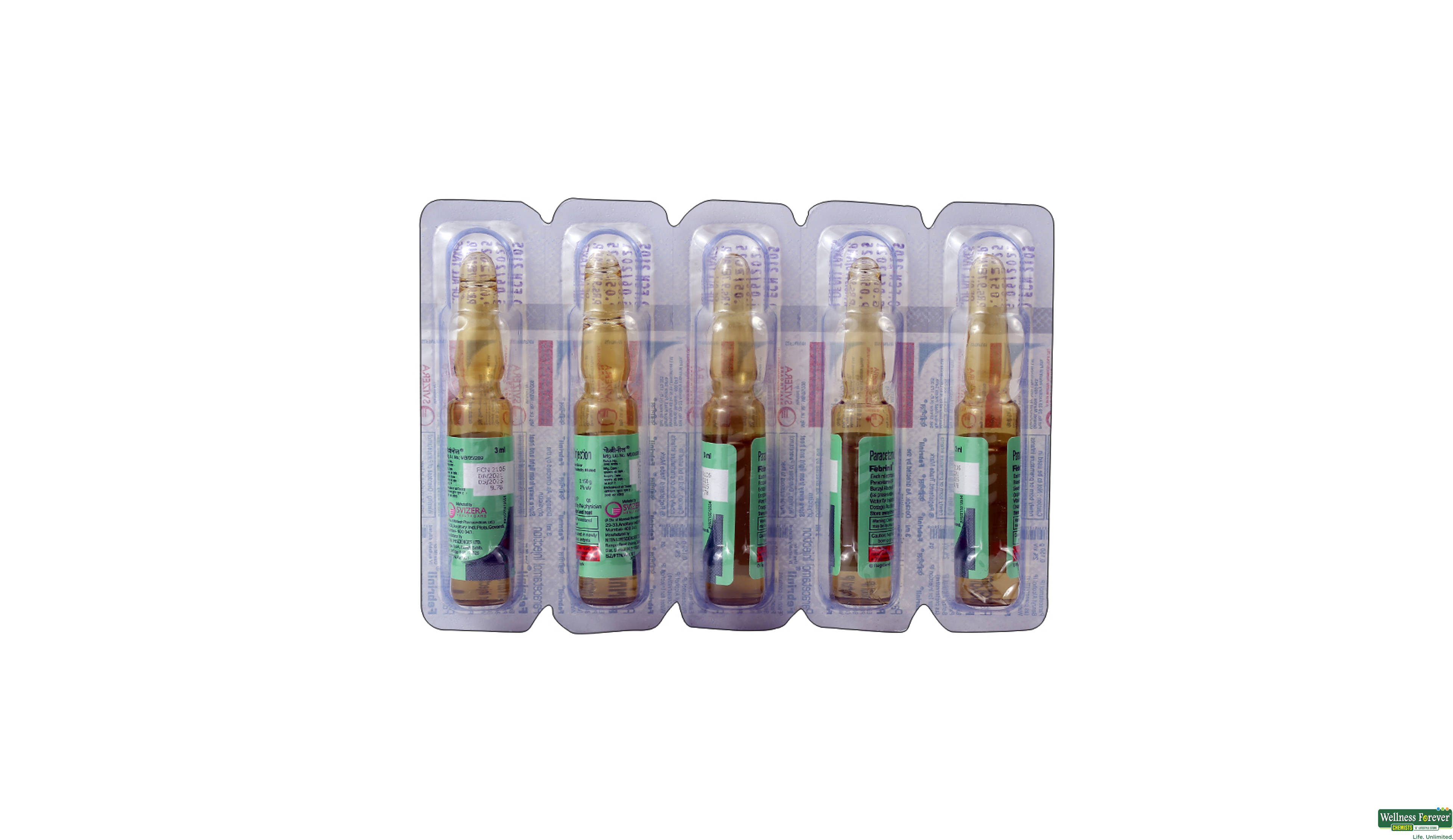 FEBRINIL INJ 3ML AMP- 1, 3ML, 