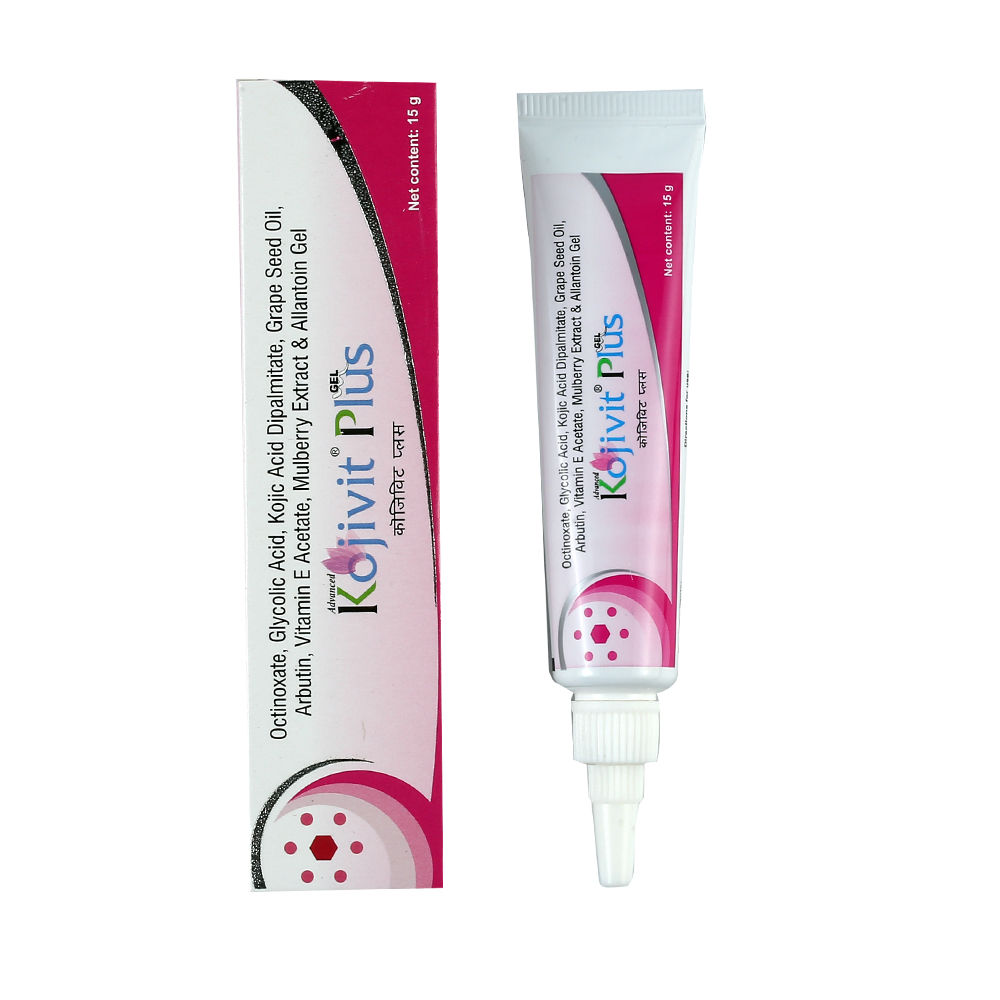 Gel Kojivit Plus 15 G - Acide Kojique, Arbutine - Éclaircissant SPF5 - Neuf - Livraison Gratuite