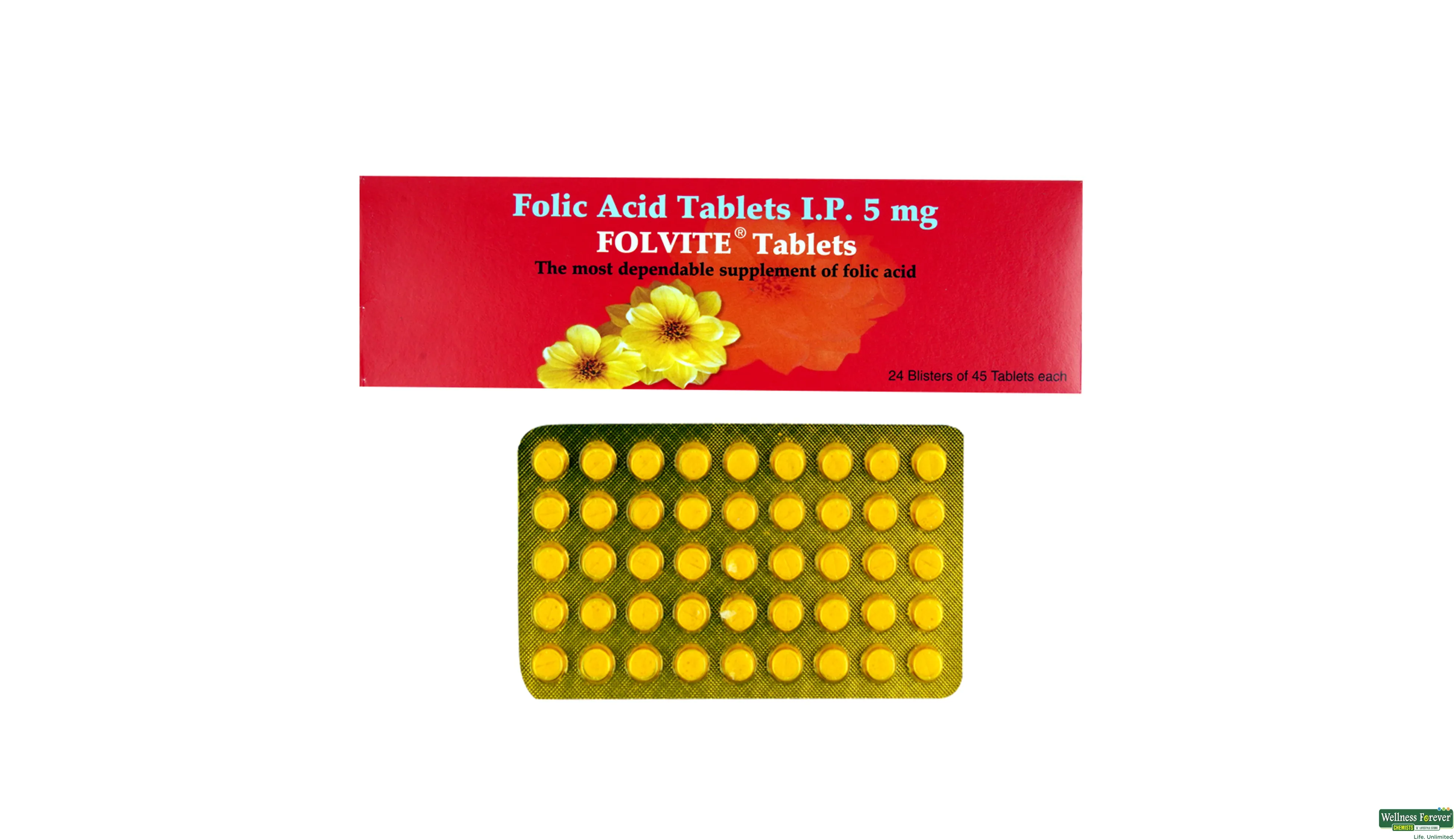 Folvite sale tablet 5mg