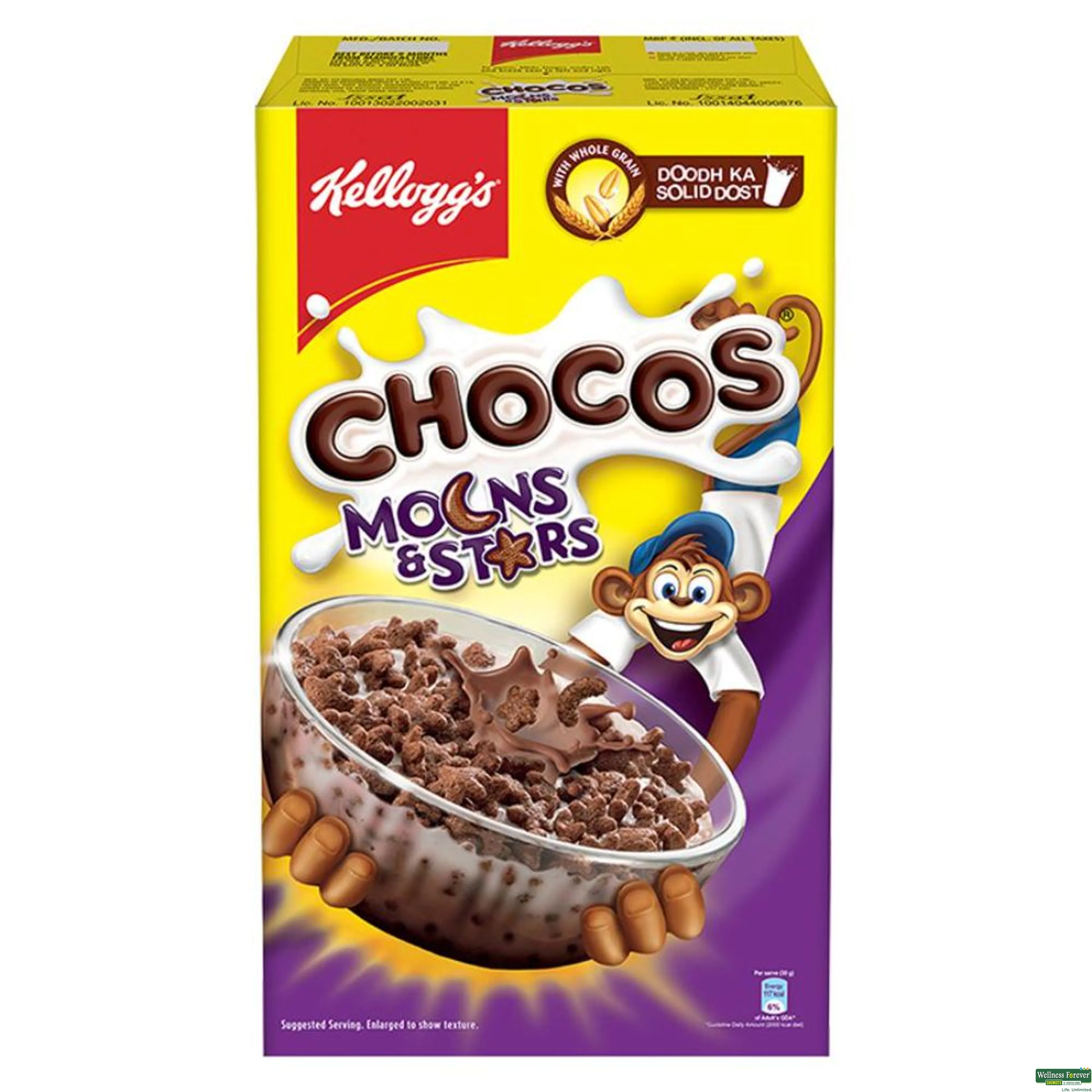 KELL CORNFLAKES CHOCOS MOON STAR 680GM-image