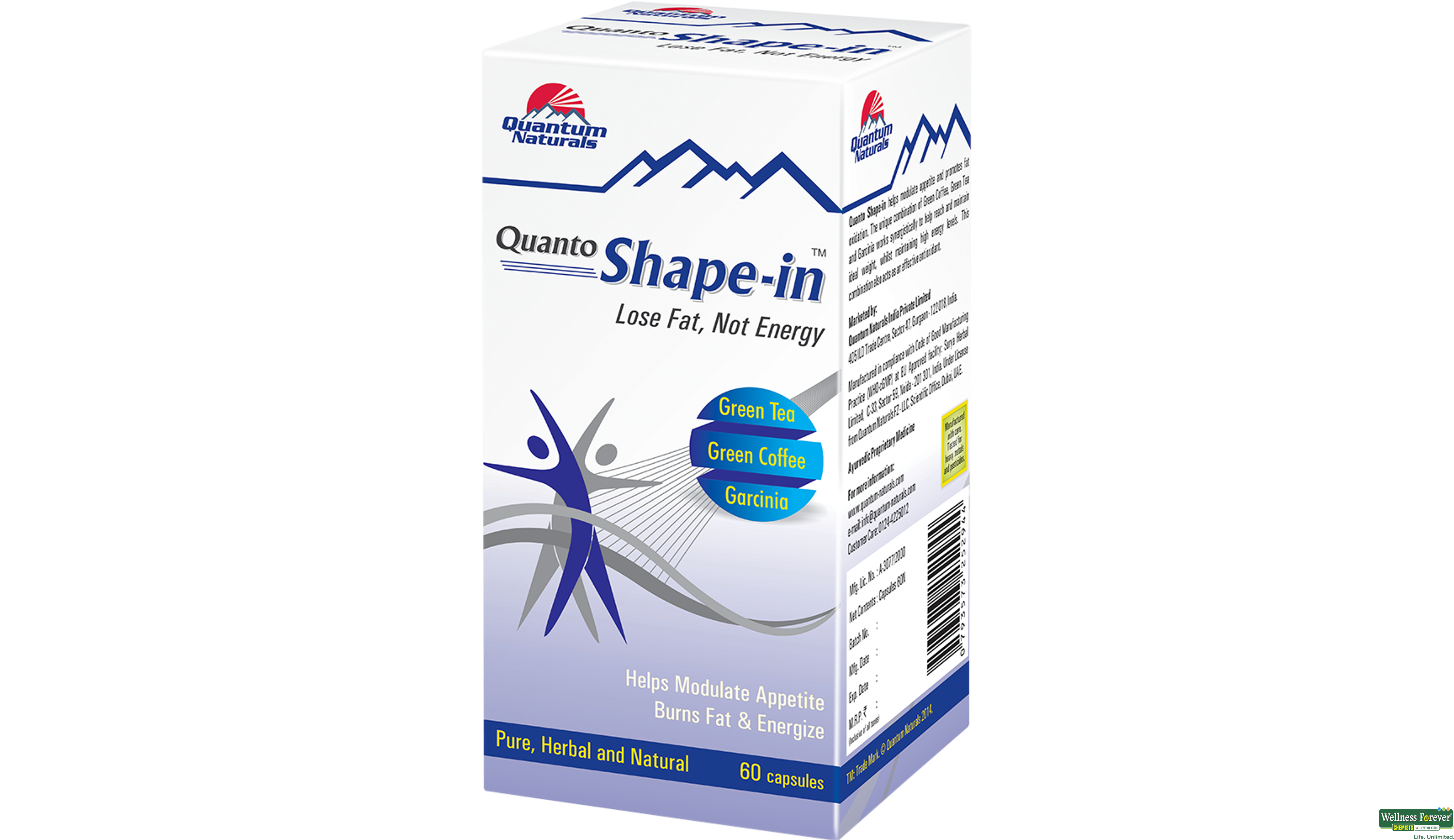 QUANTO SHAPE-IN 60CAP- 2, 60CAP, 