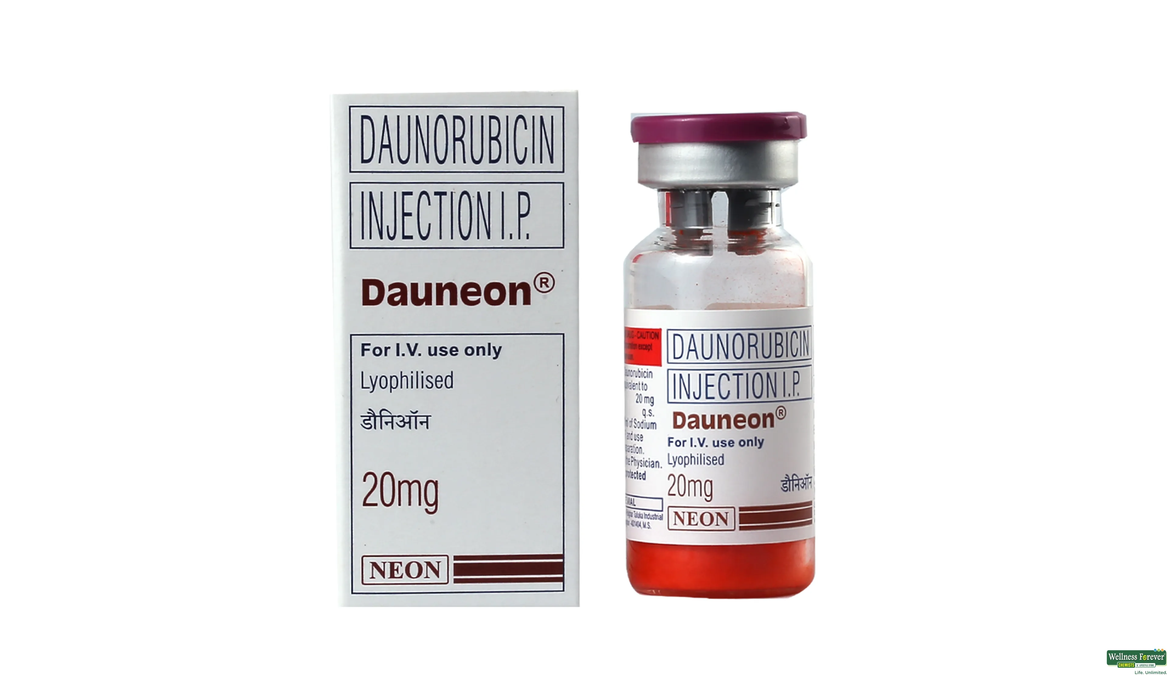 DAUNEON 20MG I.V- 1, 1PC, 