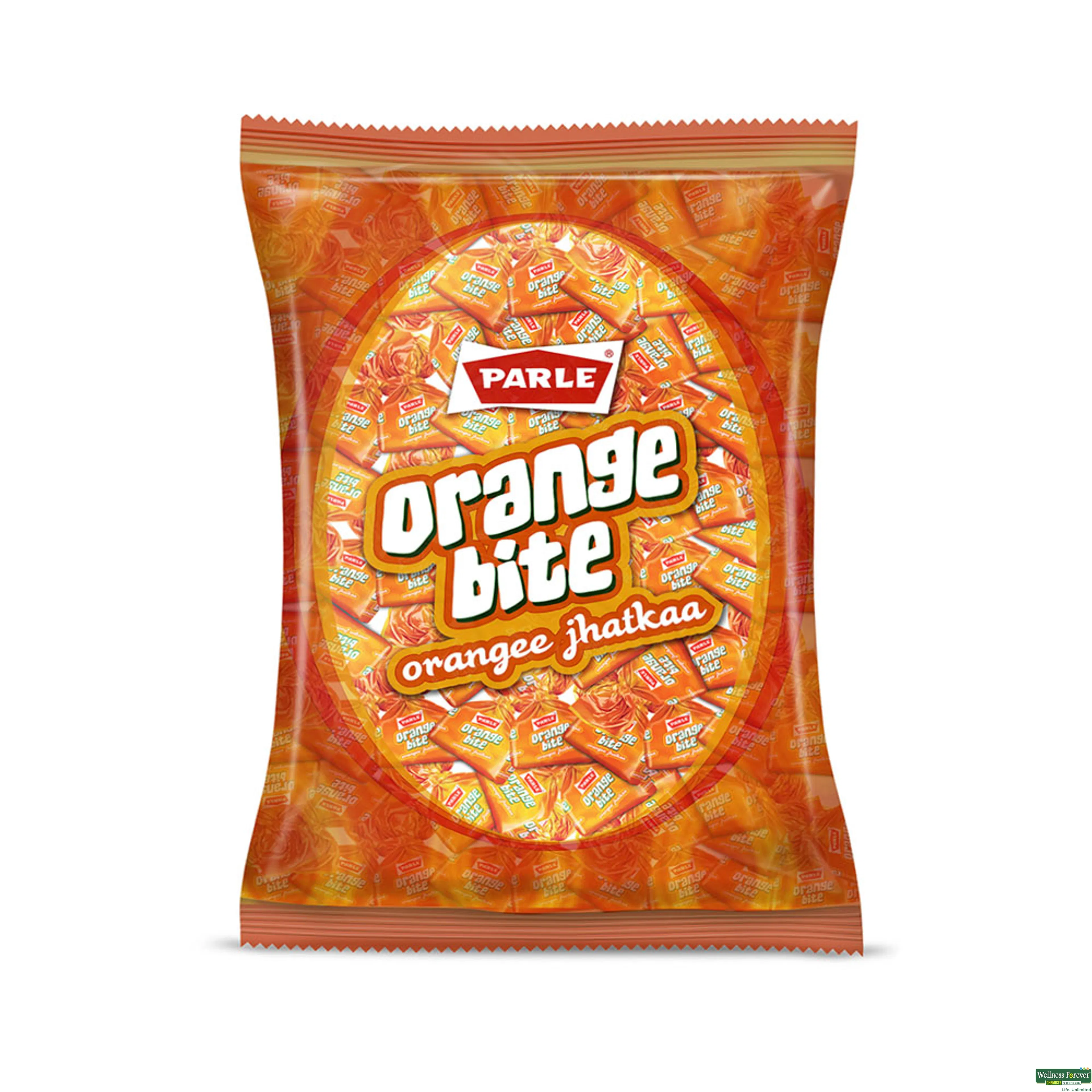 PARLE CANDIES ORANGE BITE 289GM-image