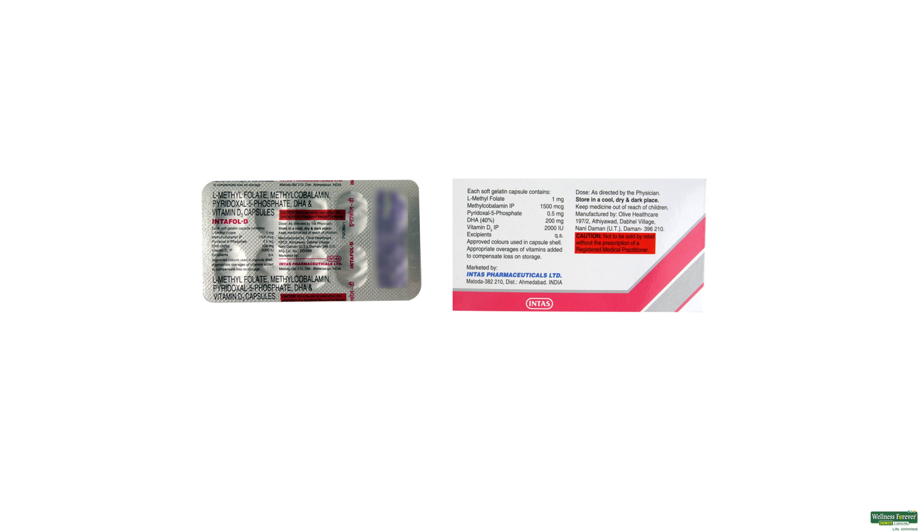 INTAFOL-D 10CAP- 2, 10CAP, 