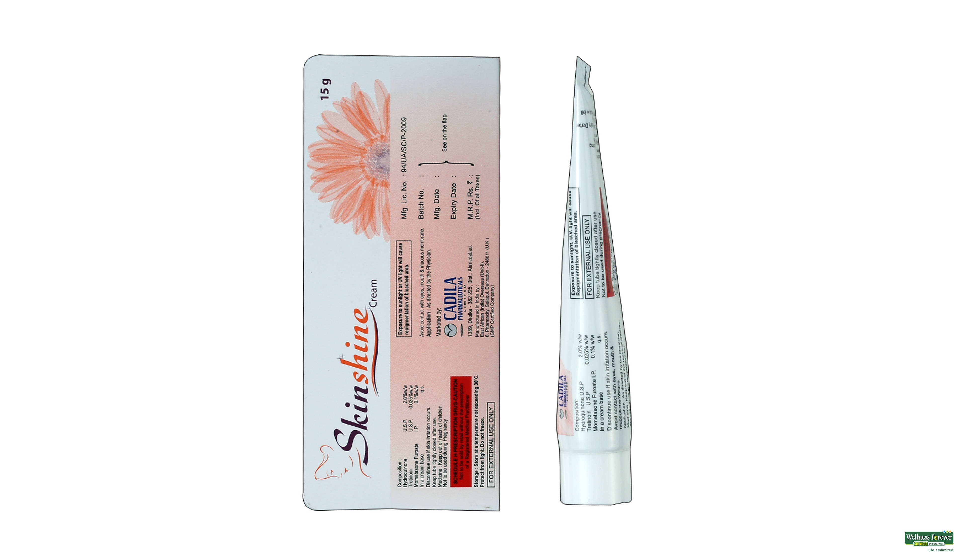 SKINSHINE CREAM 15GM- 2, 15GM, 