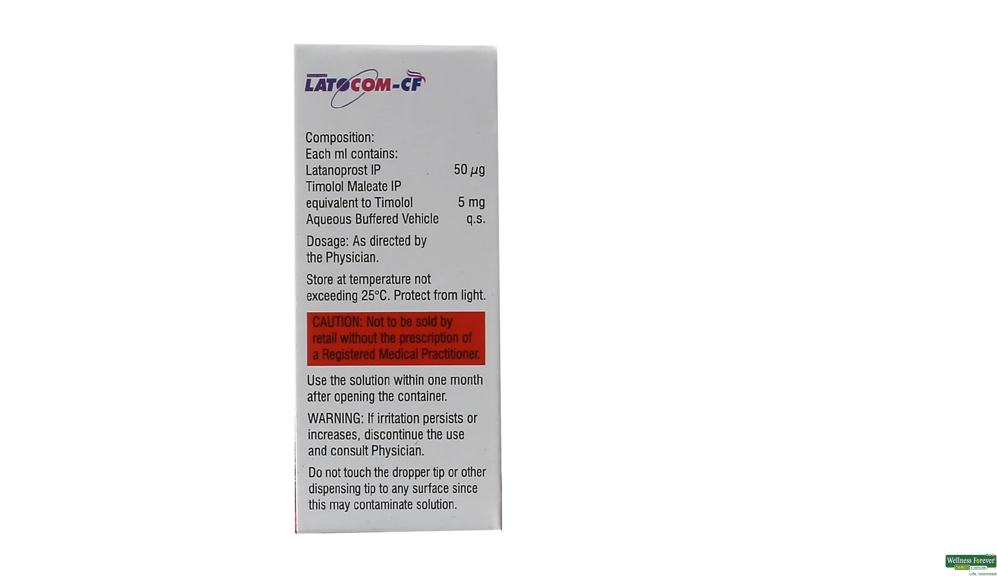 LATOCOM-CF E/DROP 2.5ML- 2, 2.5ML, 