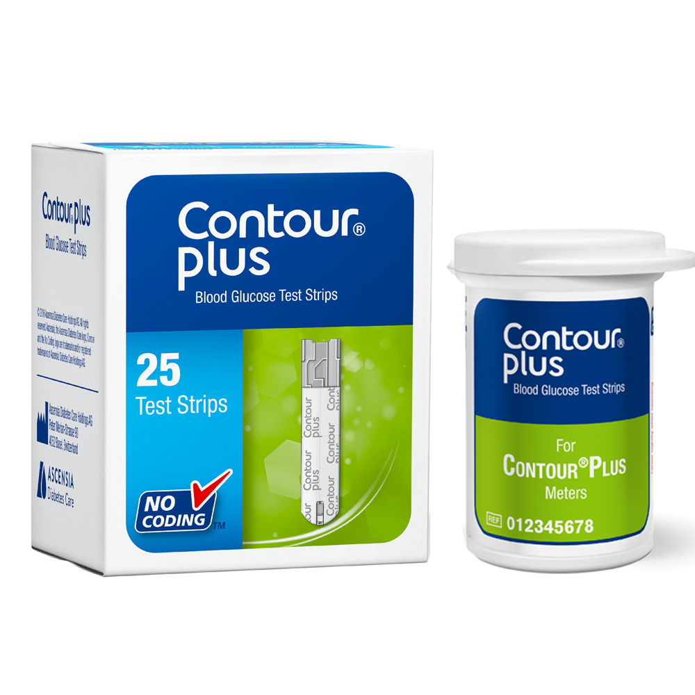 Monitor your blood glucose levels with Contour Plus Glucometer Kit