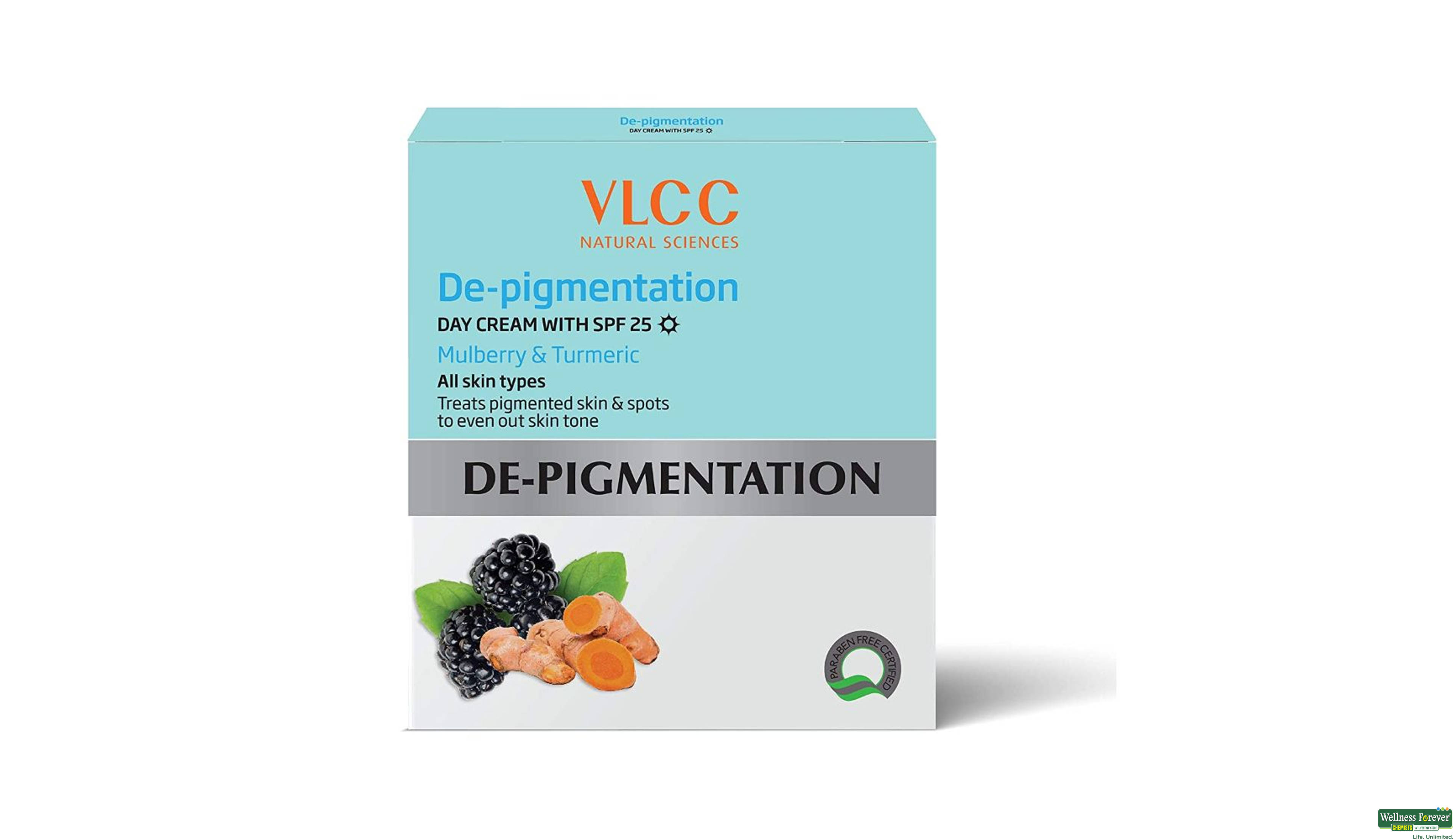 VLCC F/CRM DAY DE-PIGMENTATION 50GM- 1, 50GM, null