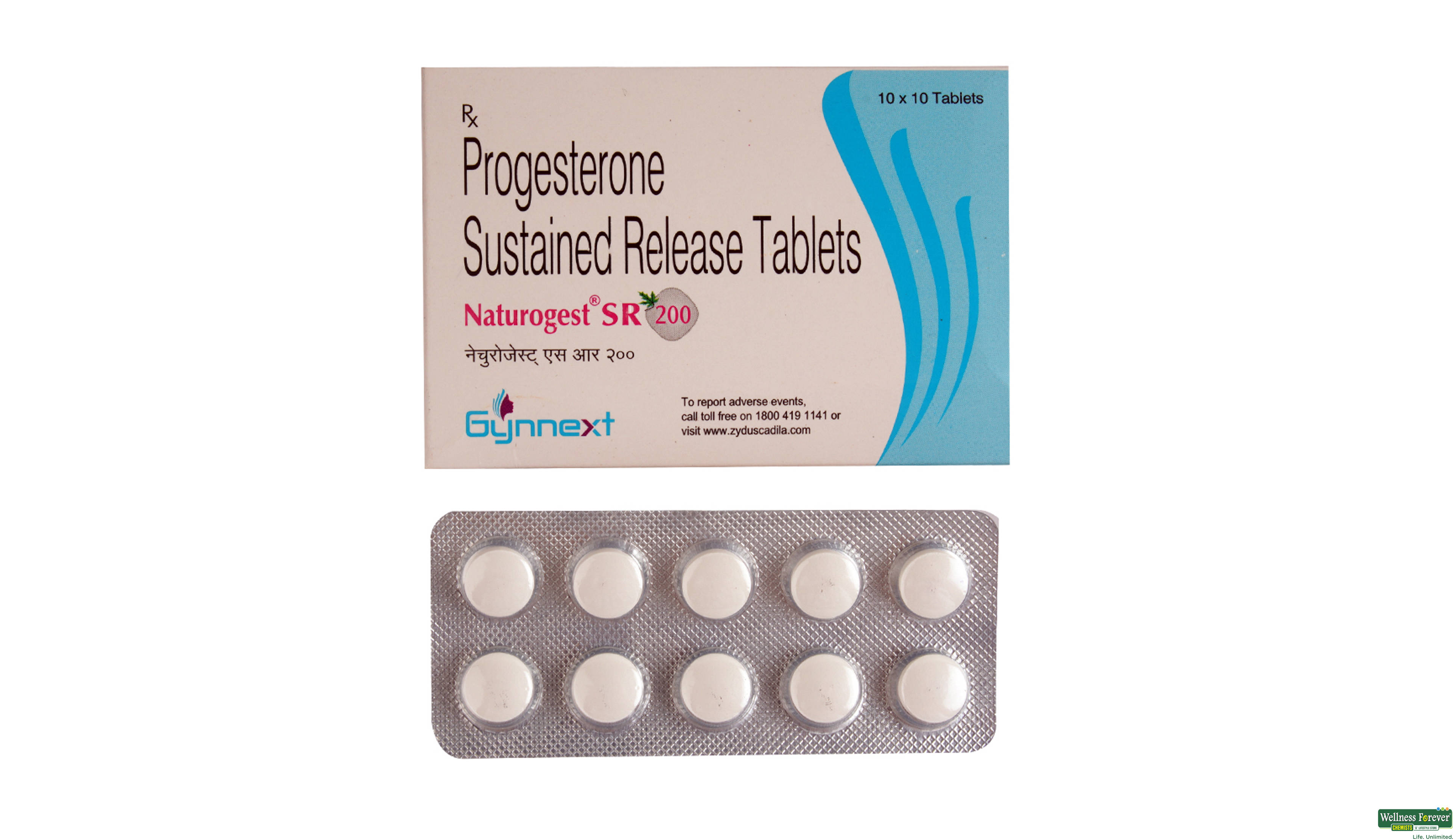 NATUROGEST-SR 200MG 10TAB- 1, 10TAB, 