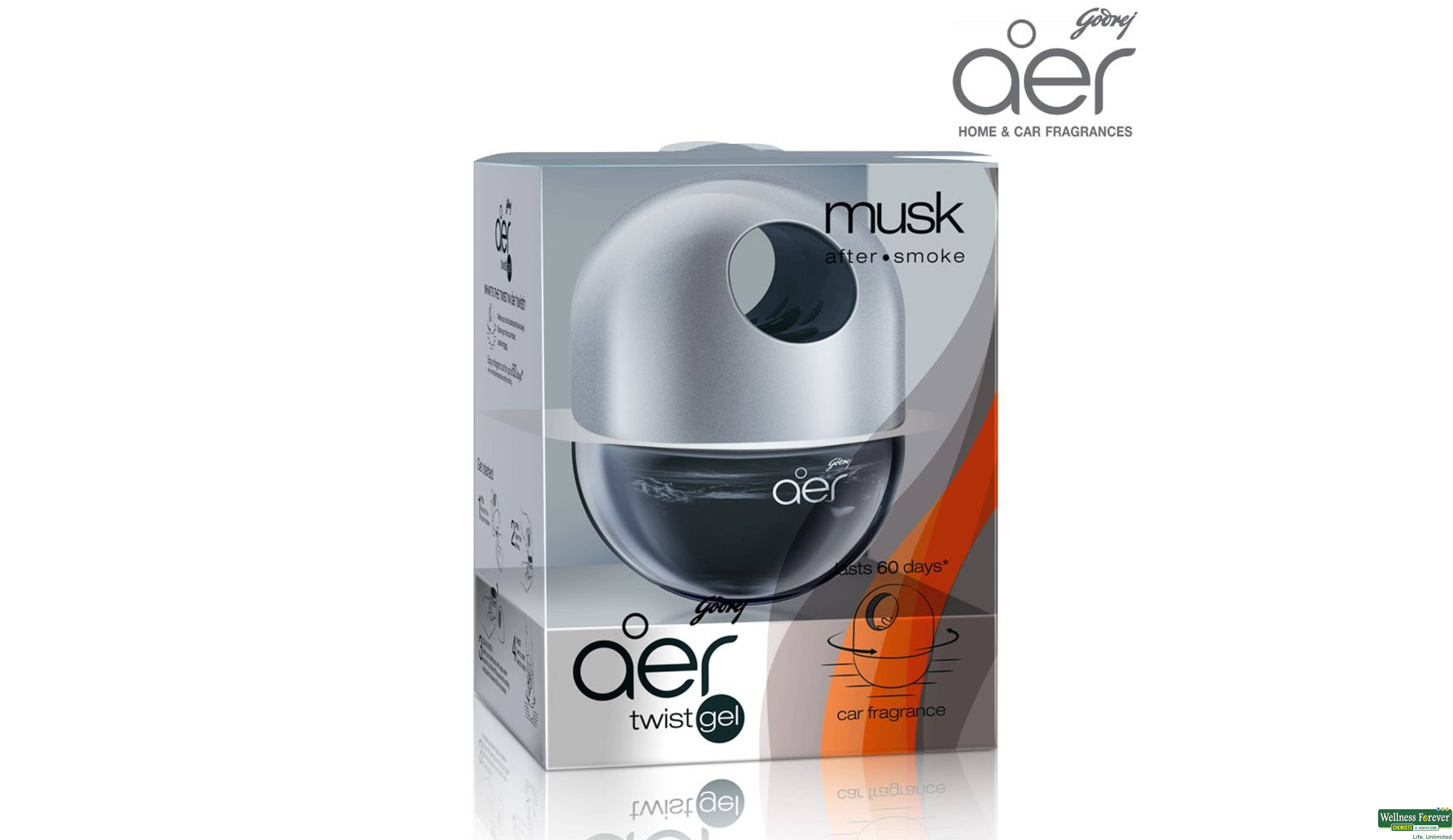 AER C/FR TWIST GMEL MUSK 60DAY 1PC- 2, 1KIT, 