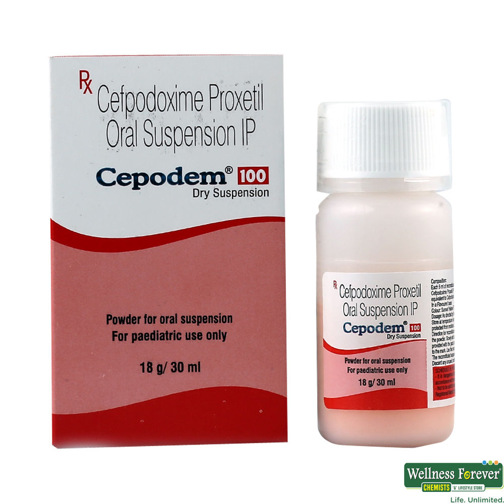 Buy CepodemDS 100mg Syrup 30 ml Online at Best Prices Wellness Forever