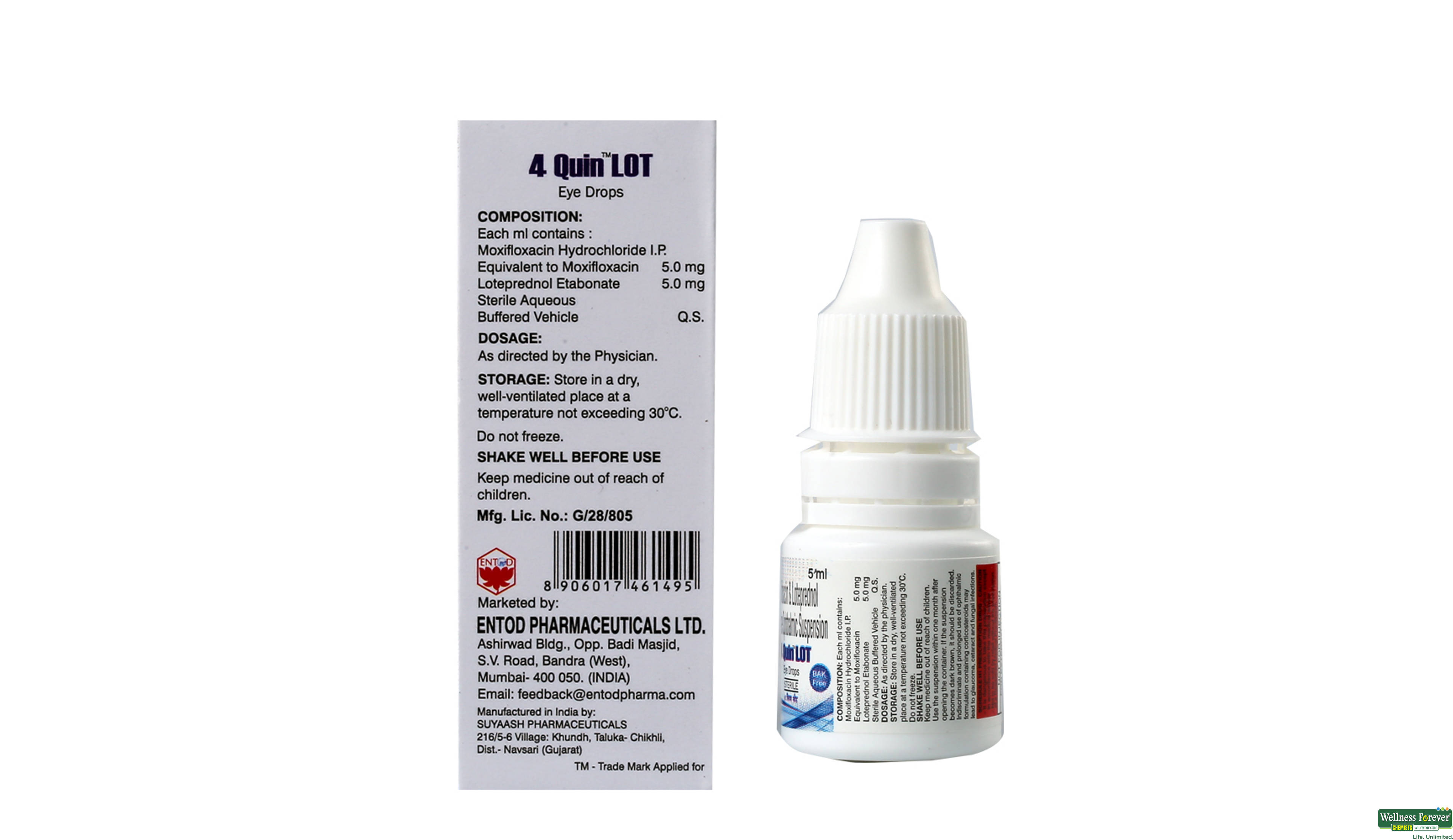 4-QUIN LOT E/DROP 5ML- 2, 5ML, 