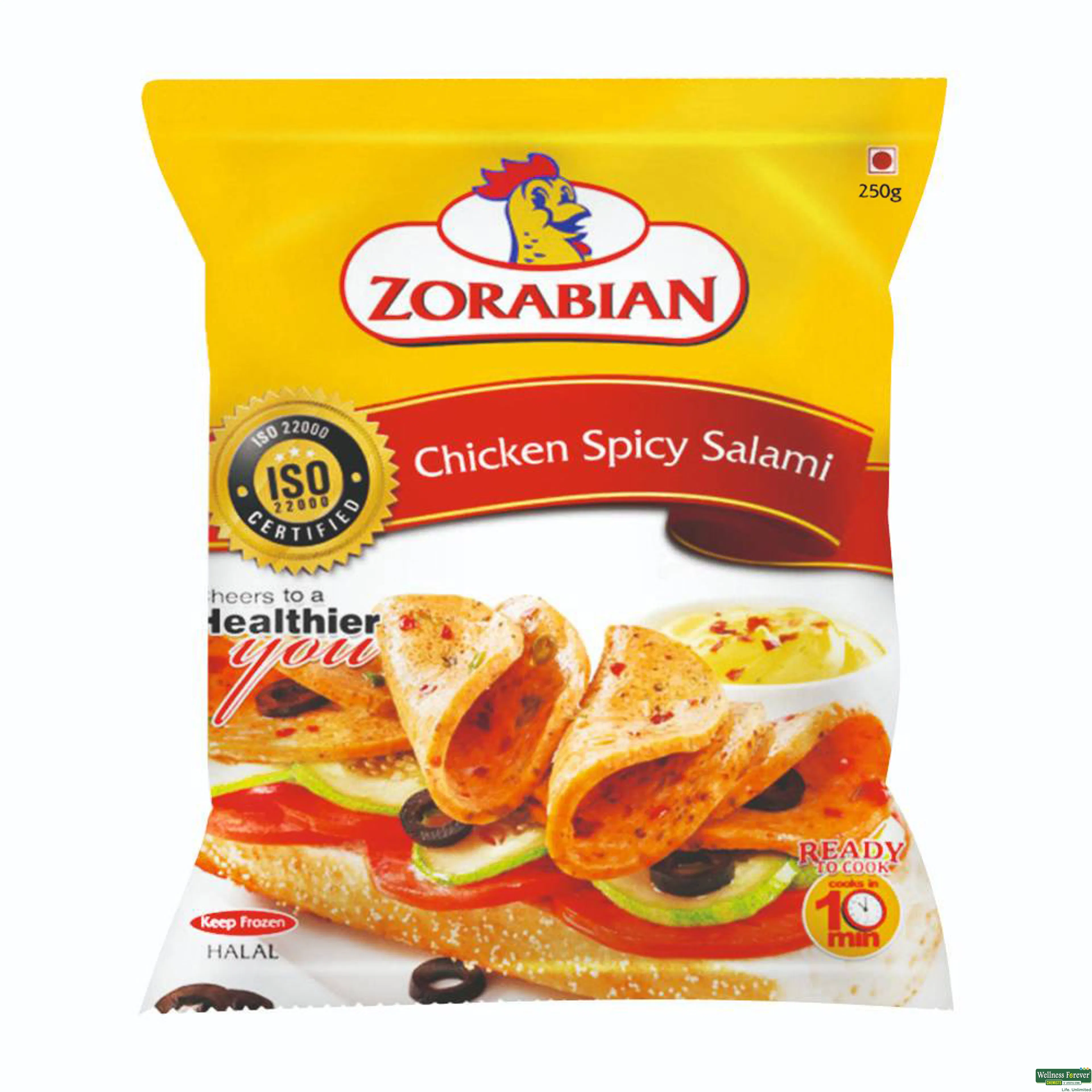 ZORABIAN CHI SPICY SALAMI 250GM-image