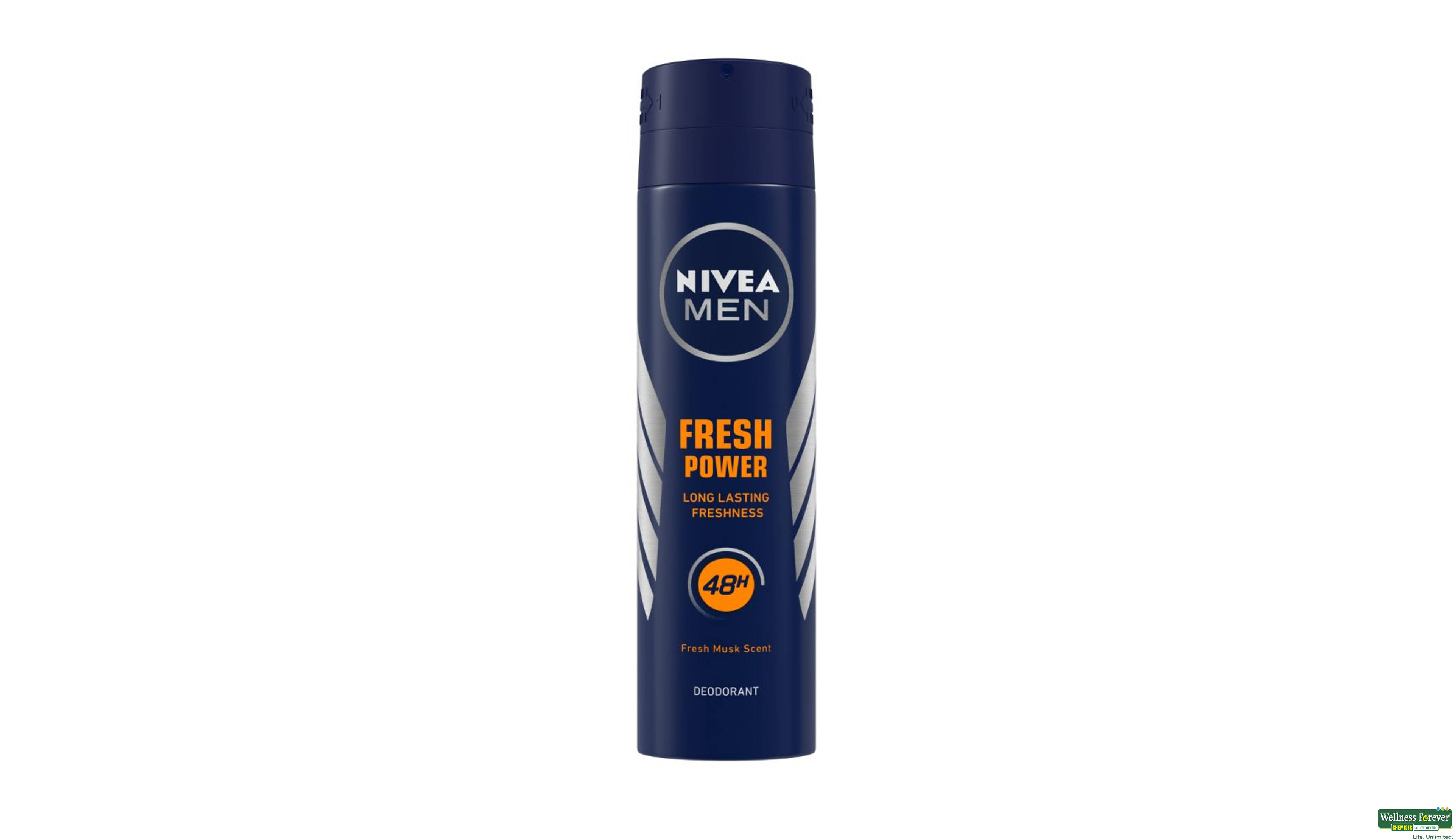 NIVEA DEO MEN FRESH POWER CHARGE 150ML- 1, 150ML, 