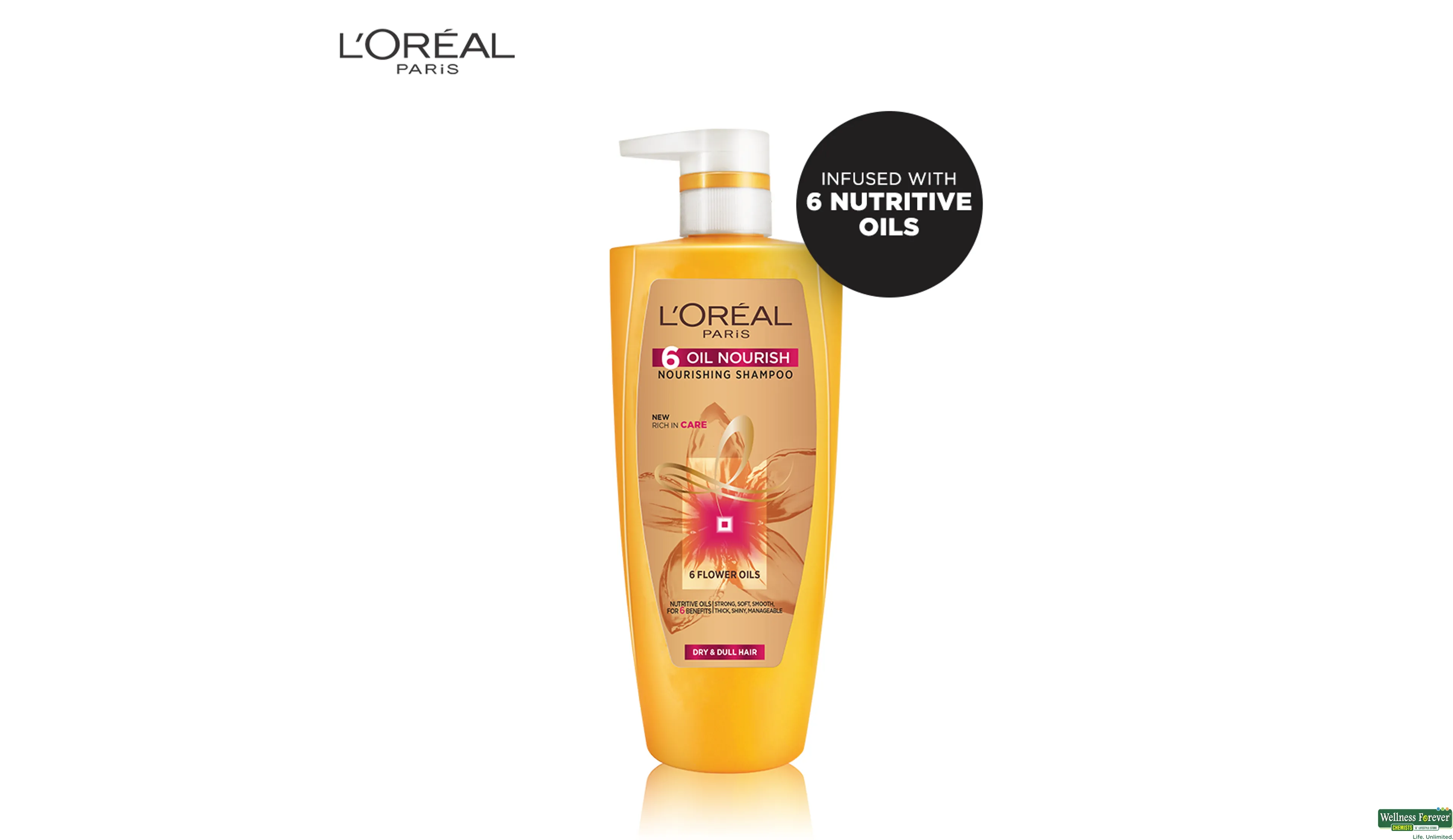 Loreal shampoo 6 oil nourish new arrivals