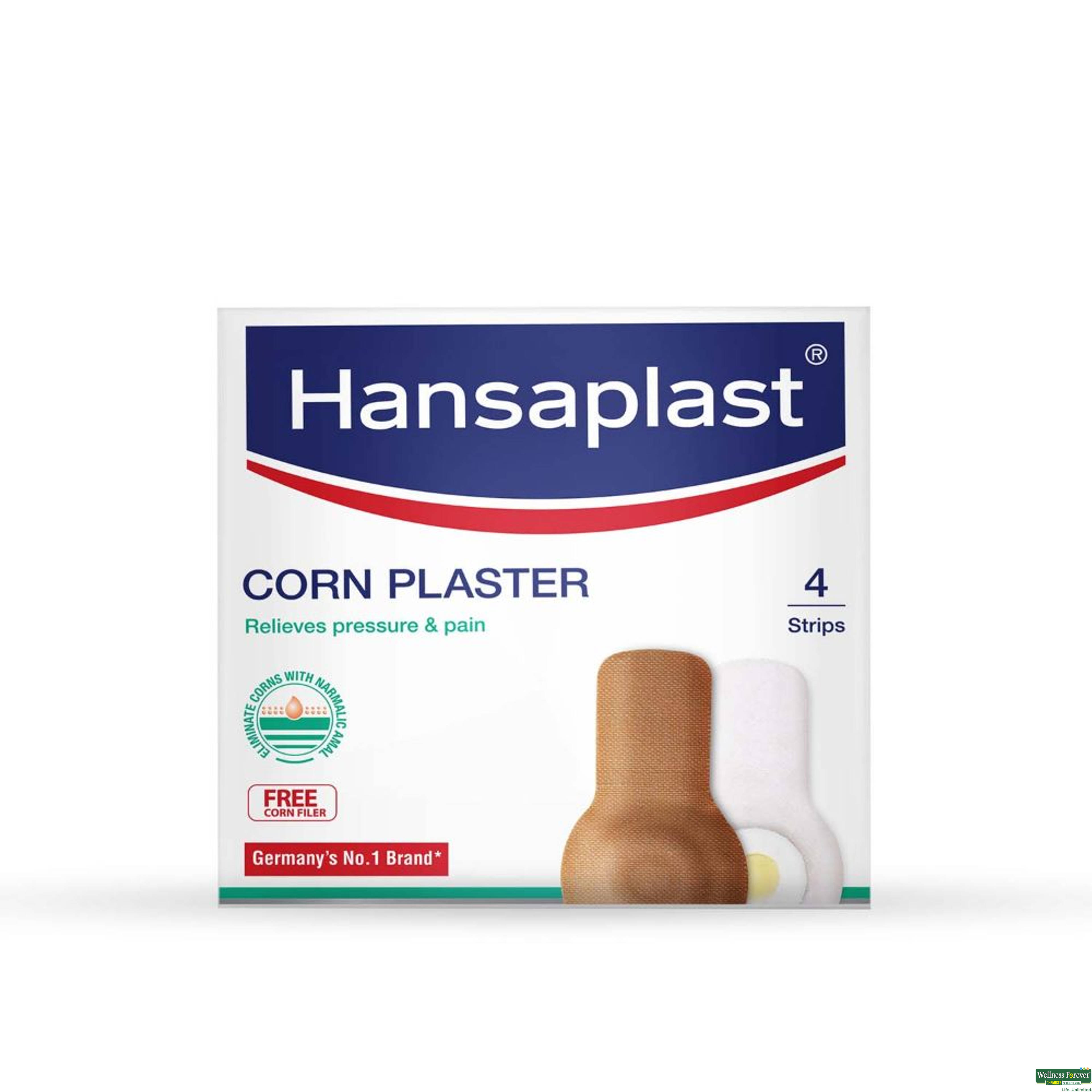 Hansaplast Corn Plaster Bandage 4 Pieces-image