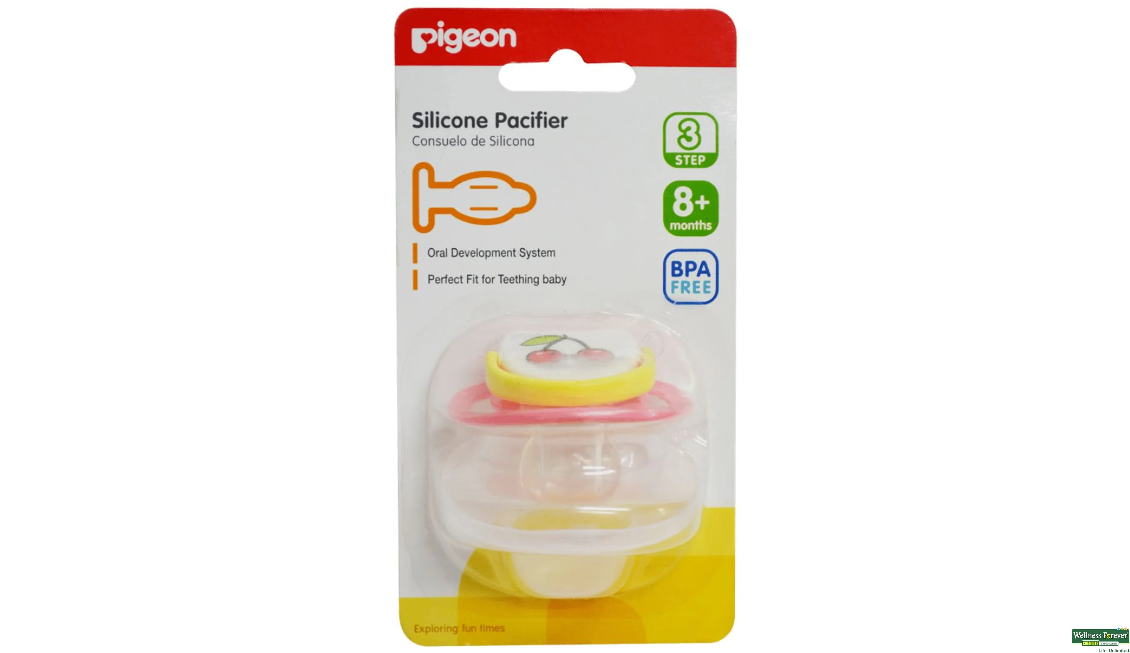 Pigeon pacifier step 3 sales