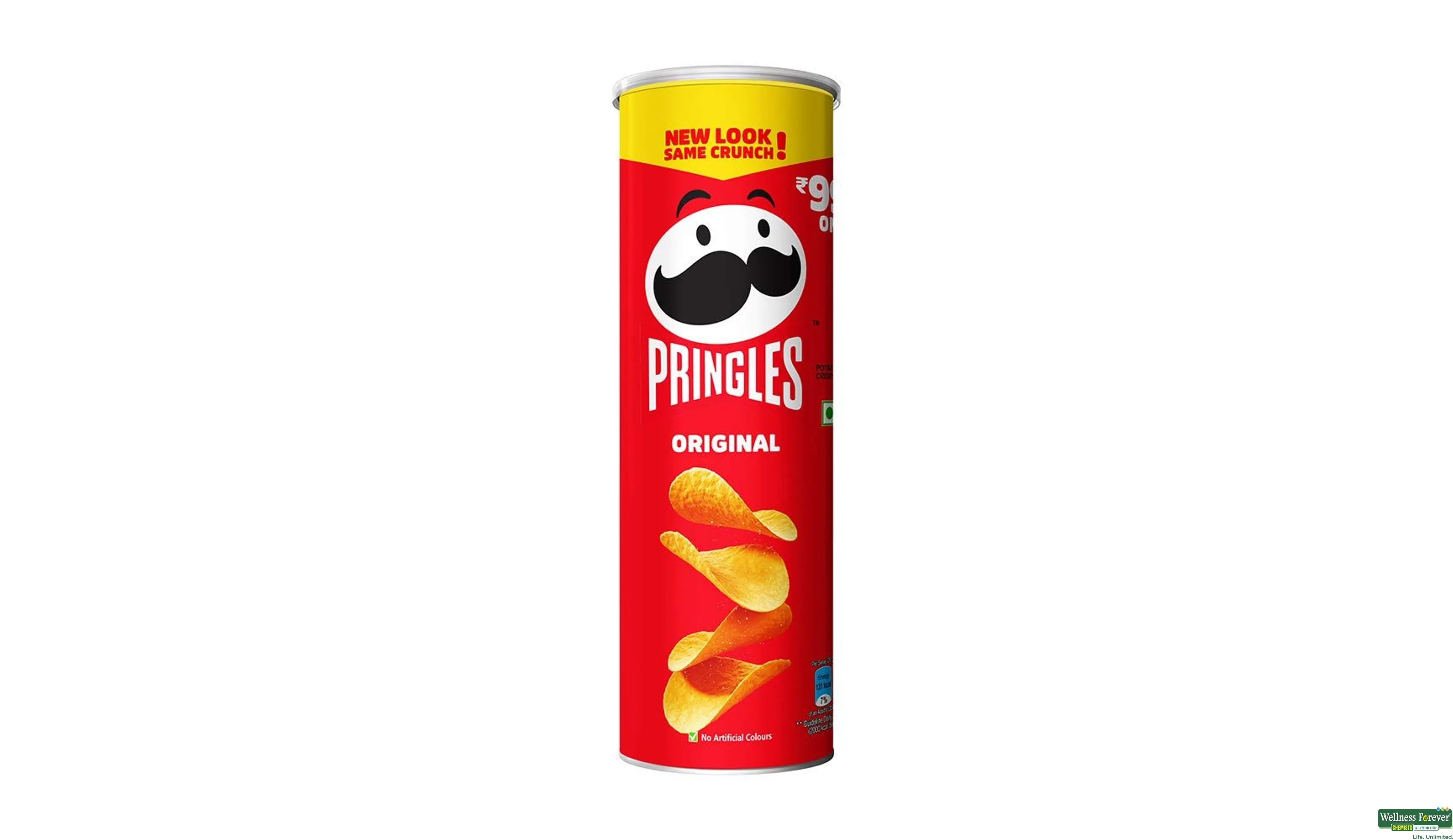 PRINGLES CHIPS ORIGINAL 107GM- 1, 107GM, null