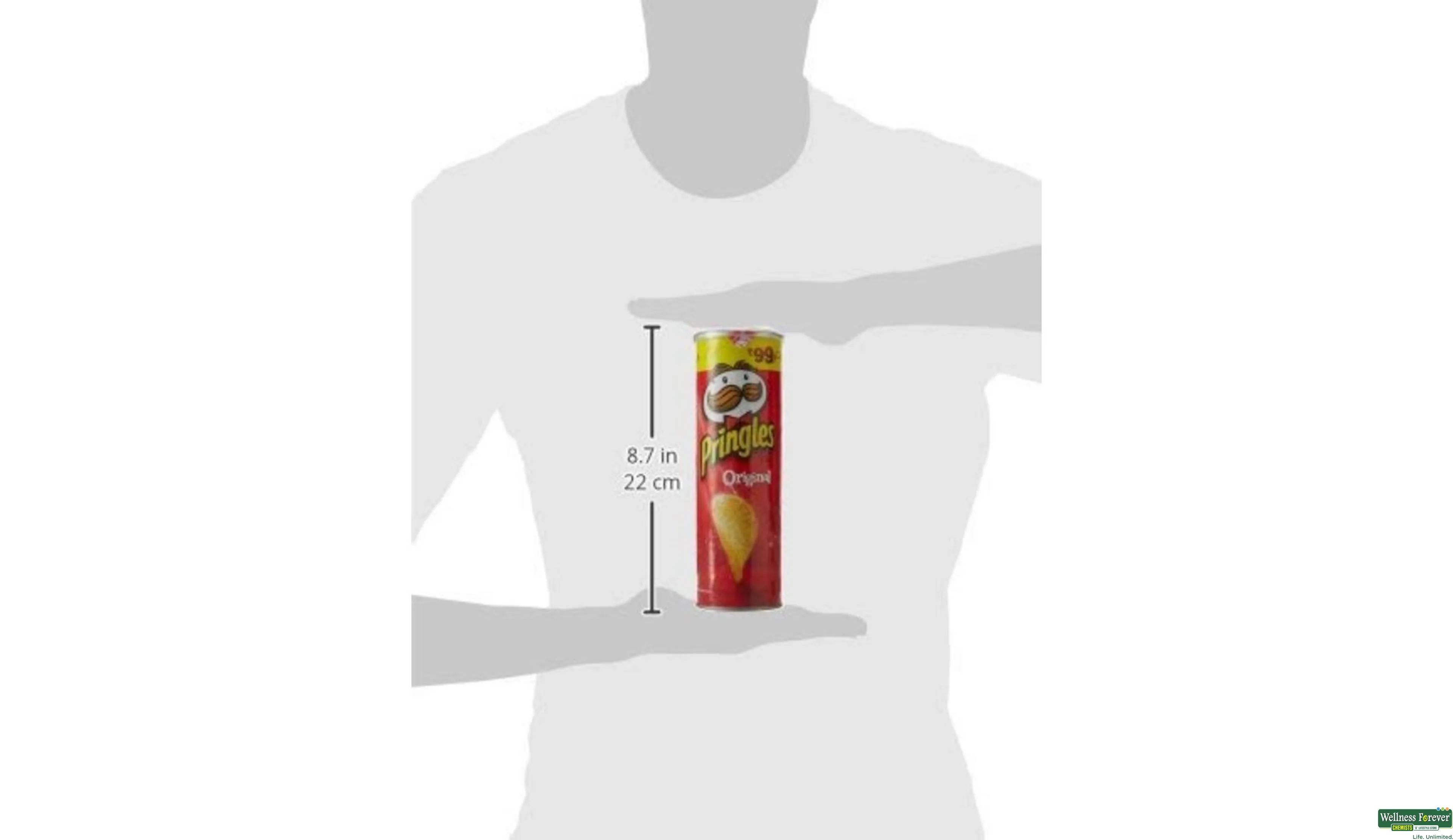 PRINGLES CHIPS ORIGINAL 107GM- 6, 107GM, null