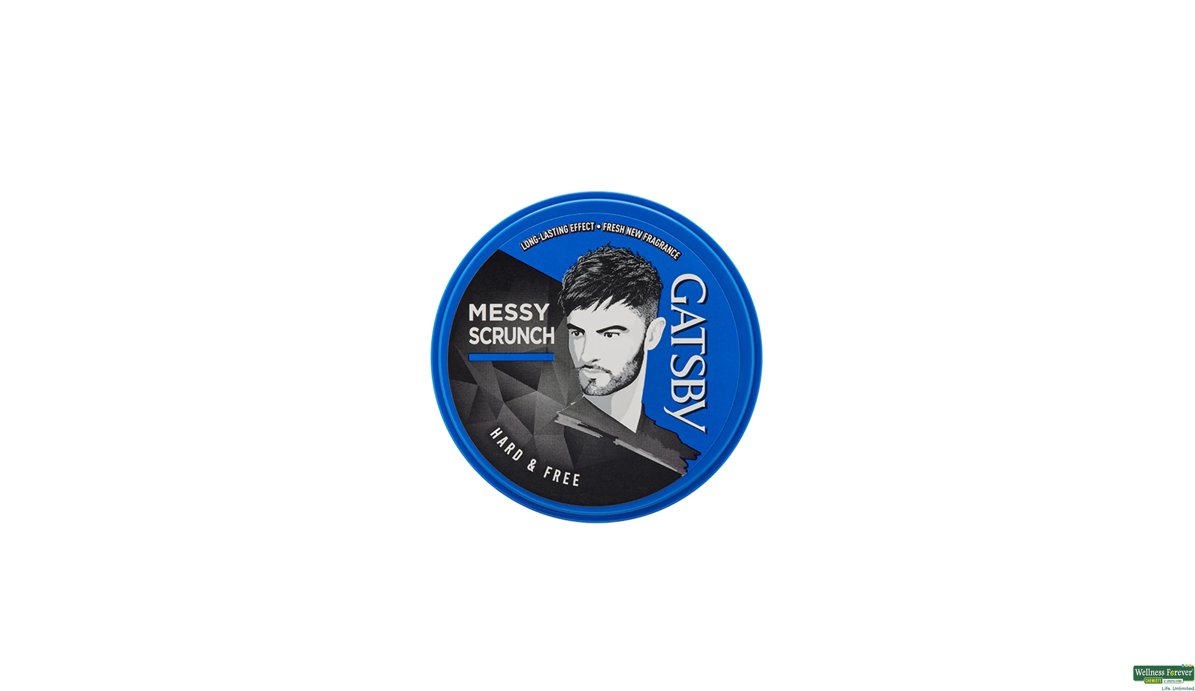 GATSBY HR/CRM STYL WAX HARD/FREE 75GM- 1, 75GM, 