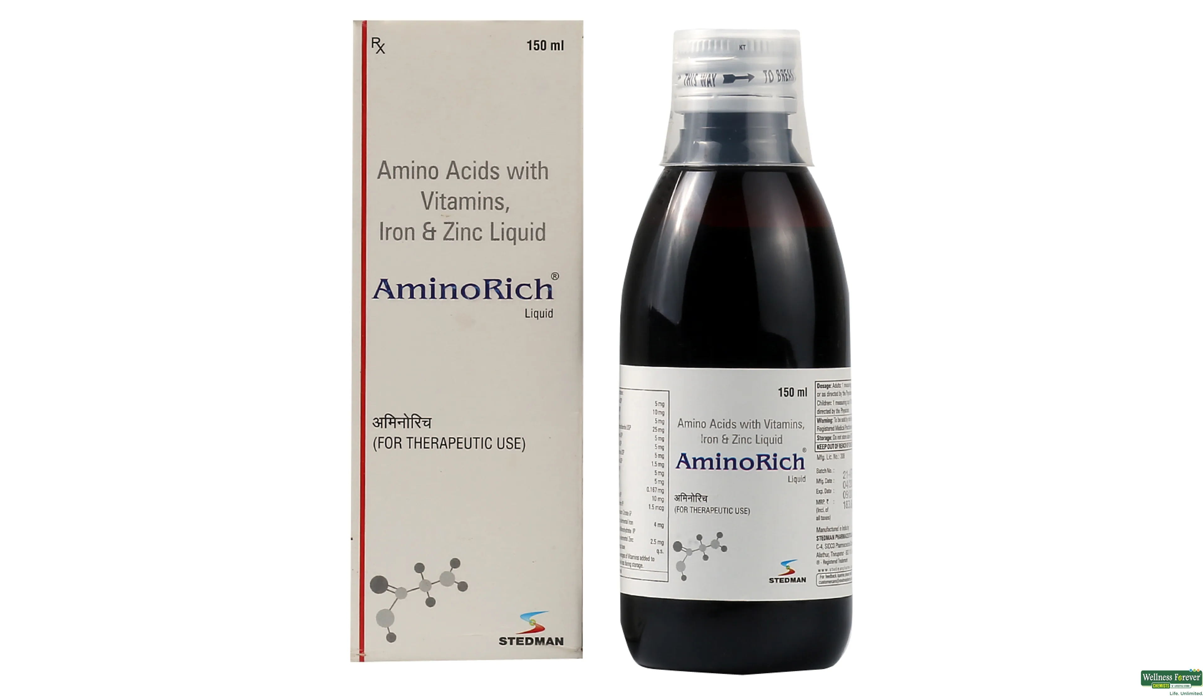 AMINORICH LIQ 150ML- 1, 150ML, 