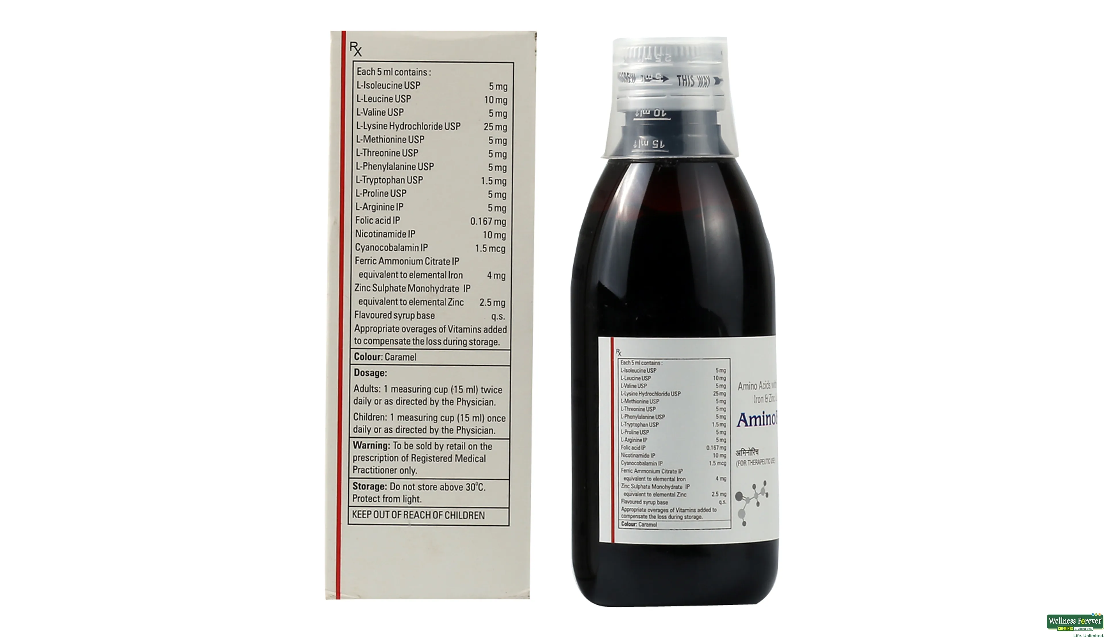 AMINORICH LIQ 150ML- 2, 150ML, 