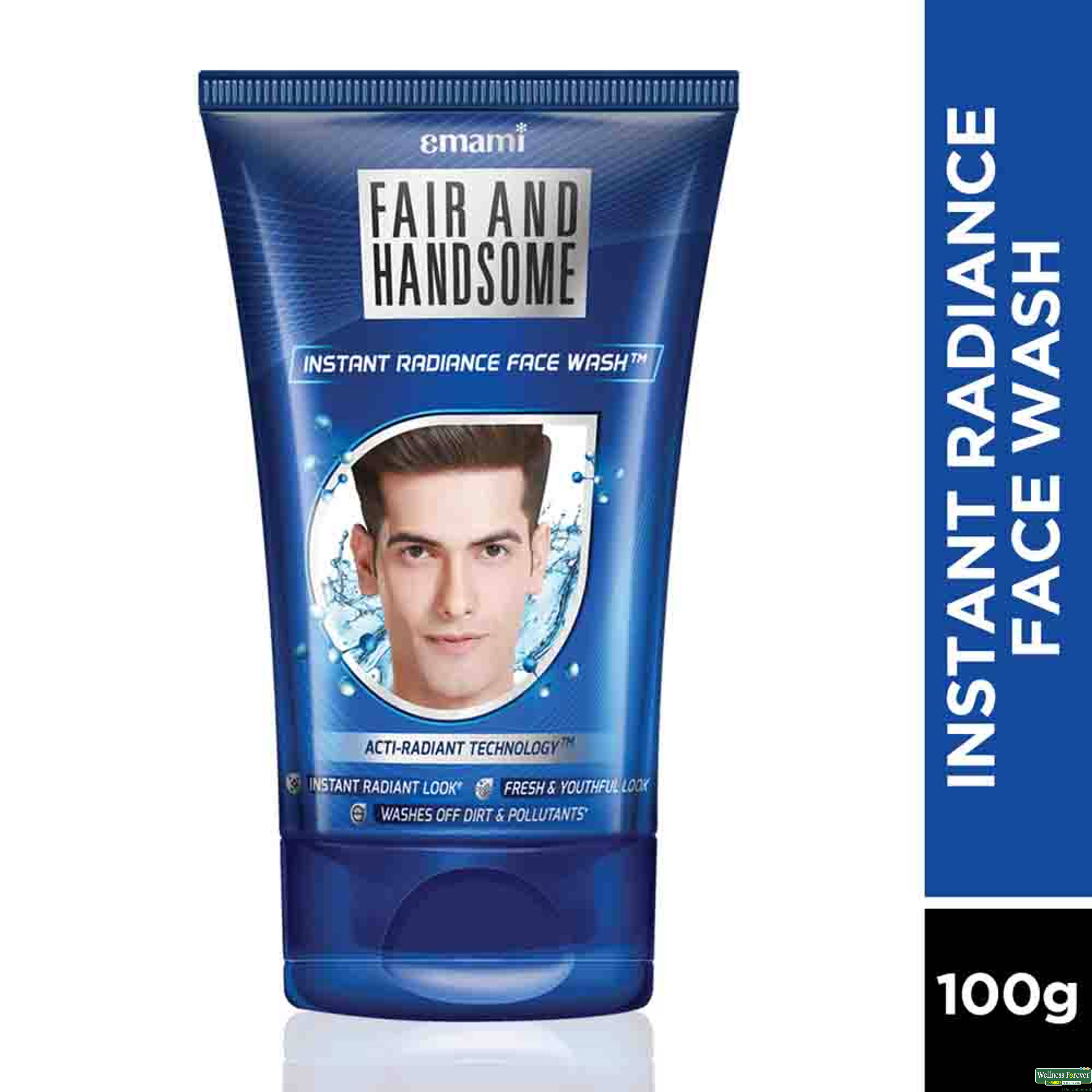 Emami Face Wash Fair And Handsome 100Gm-image