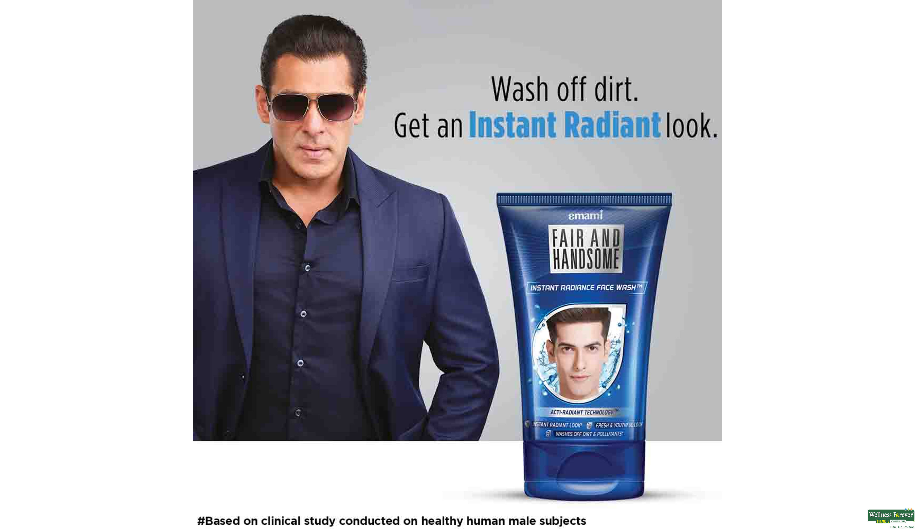 EMAMI F/WASH FAIR N HANDSOME 100GM- 3, 100GM, 