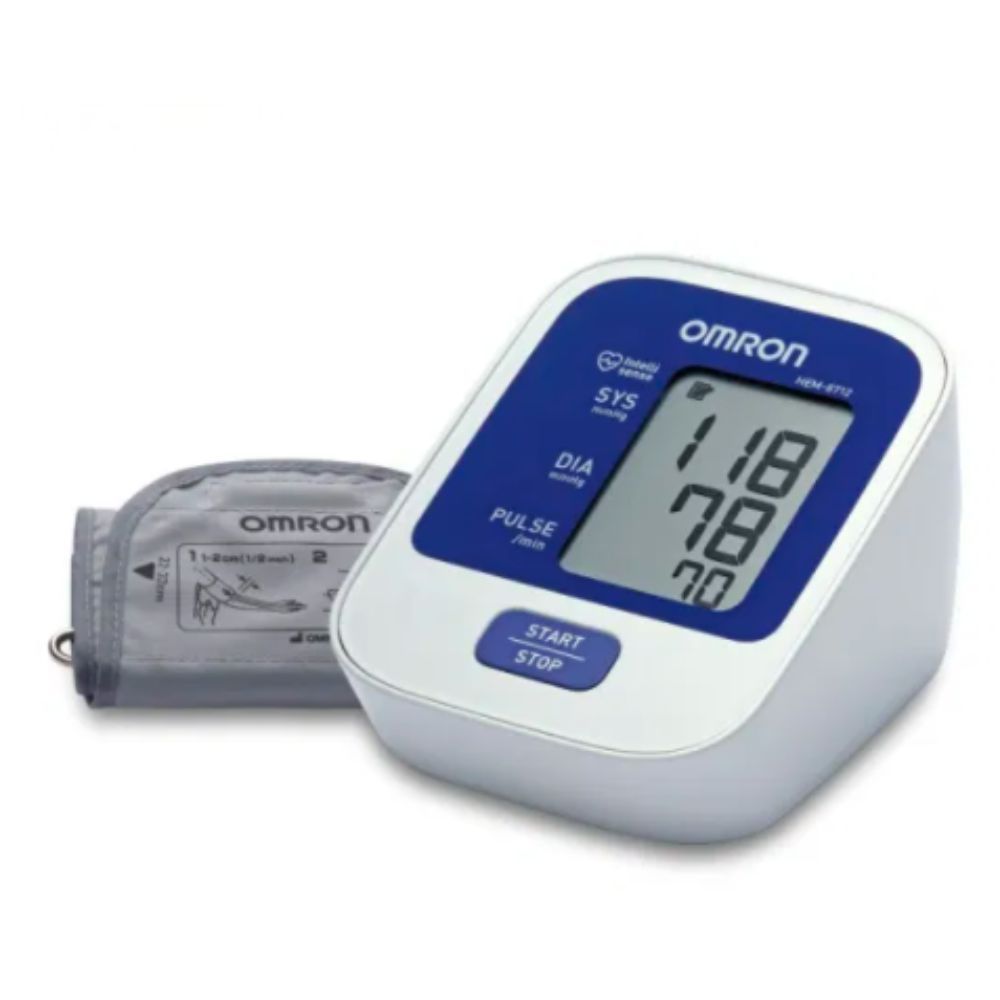 Omron 8712 Automatic Blood Pressure Monitor (White and Blue)