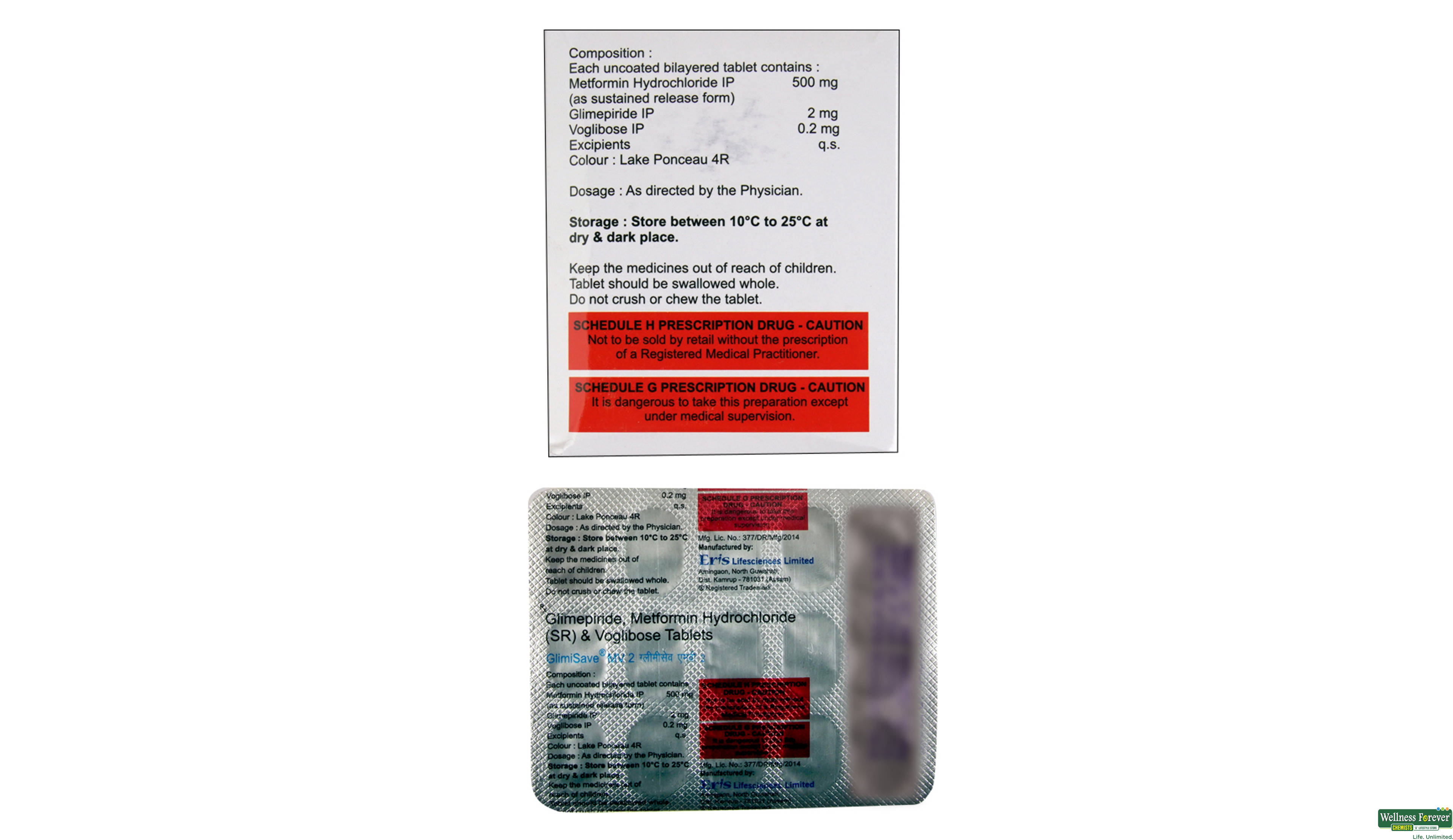 GLIMISAVE-MV2 15TAB- 2, 15TAB, 