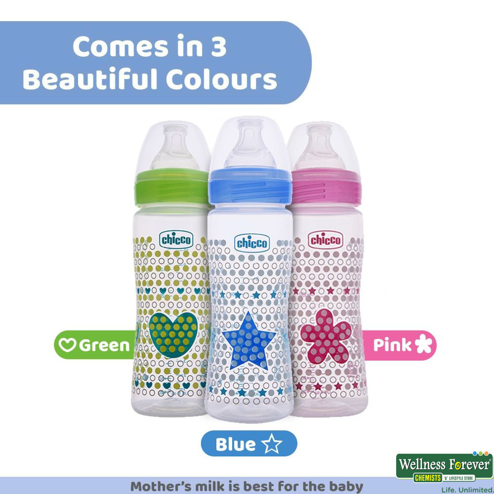 Buy Chicco Feeding Bottle, 330 ml Online at Best Prices