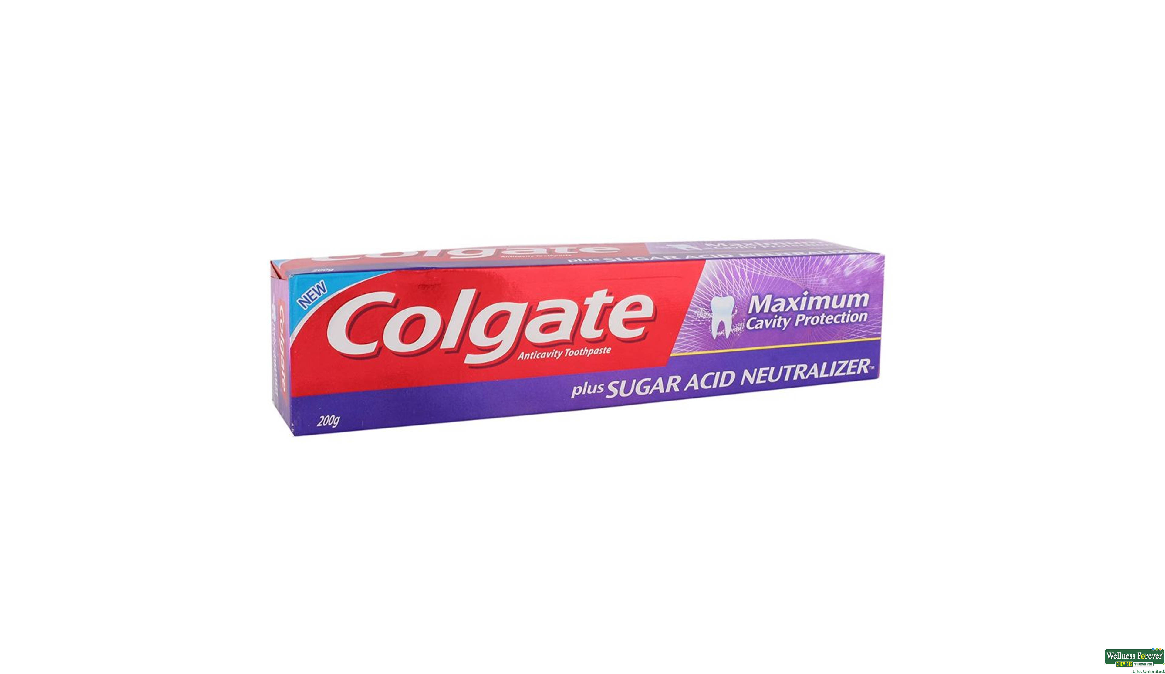 COLG T/PASTE MAXIMUM CAVITY PROT 200GM- 1, 200GM, 