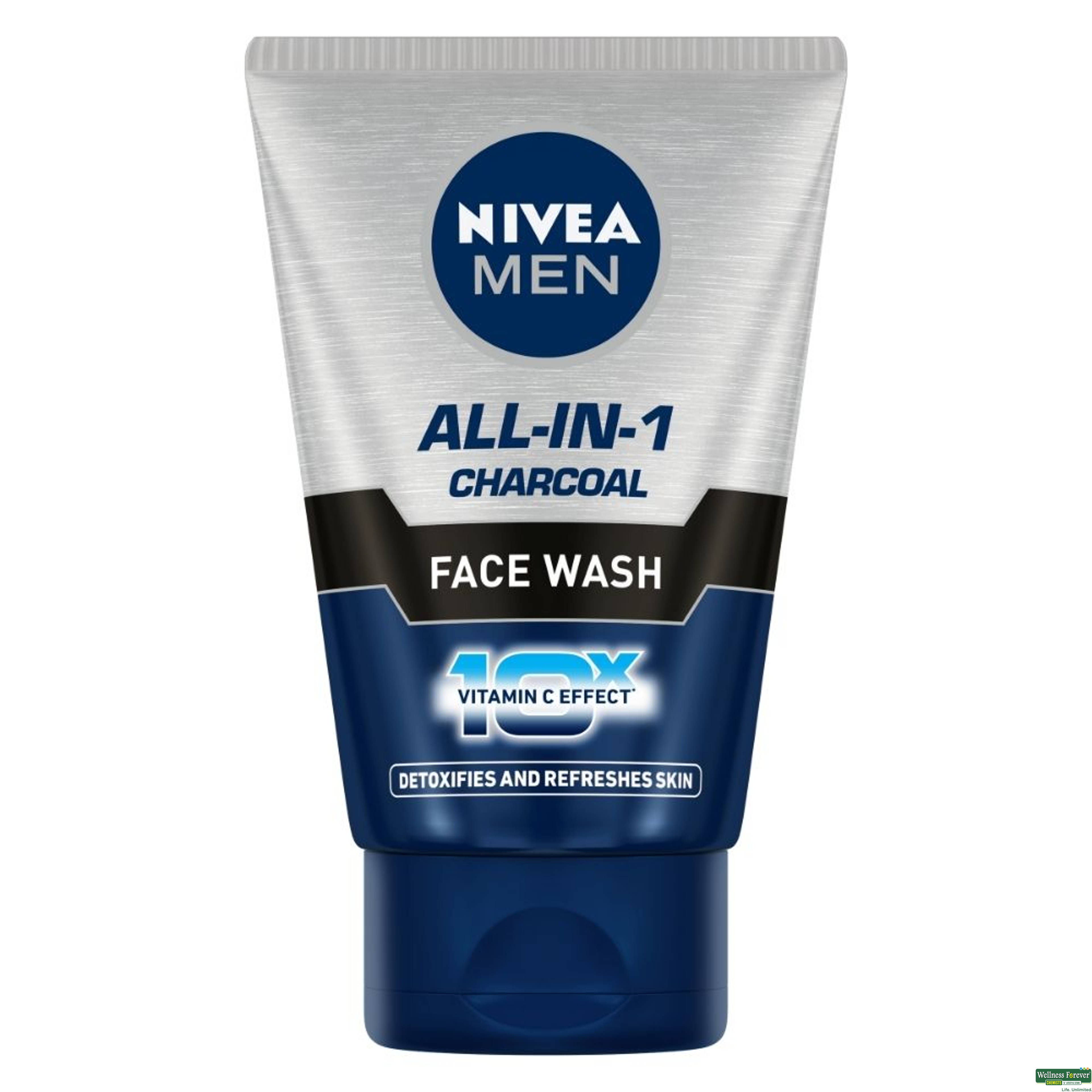 Nivea Men All-In-1 Oil Control Face Wash, 50 g-image