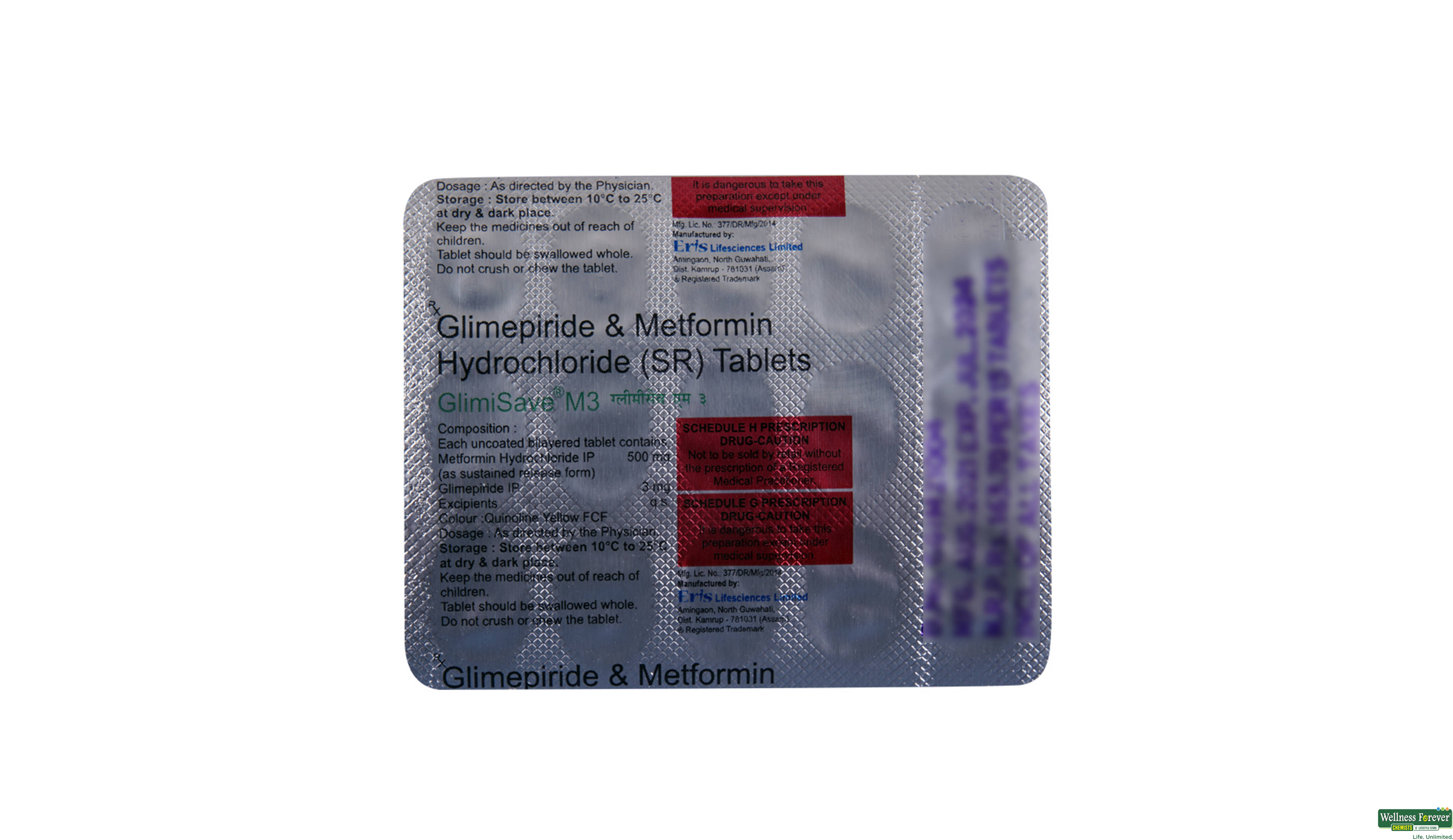 GLIMISAVE-M3 15TAB- 2, 15TAB, 