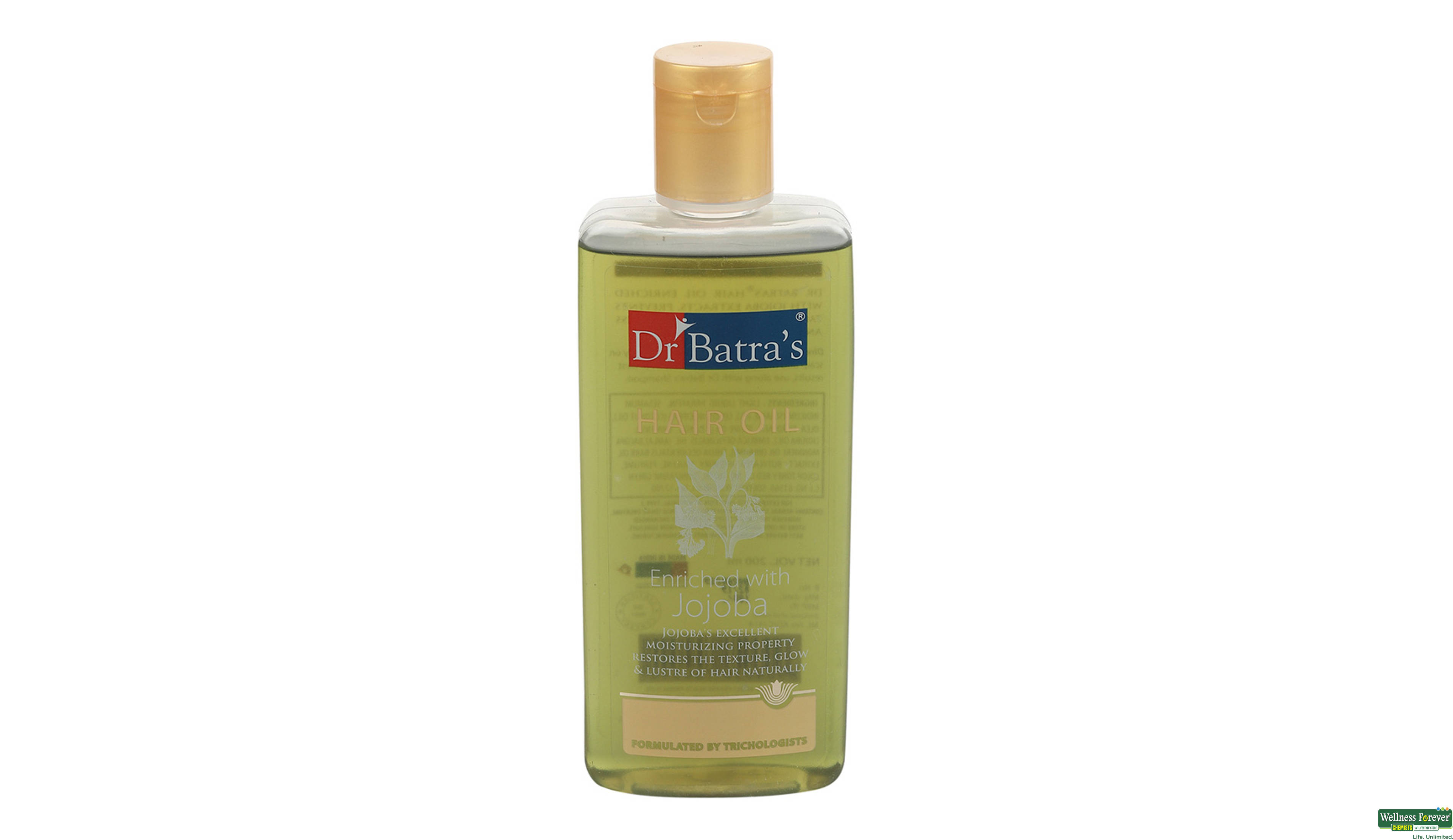DR BATRA HR/OIL JOJOBA 200ML- 3, 200ML, 