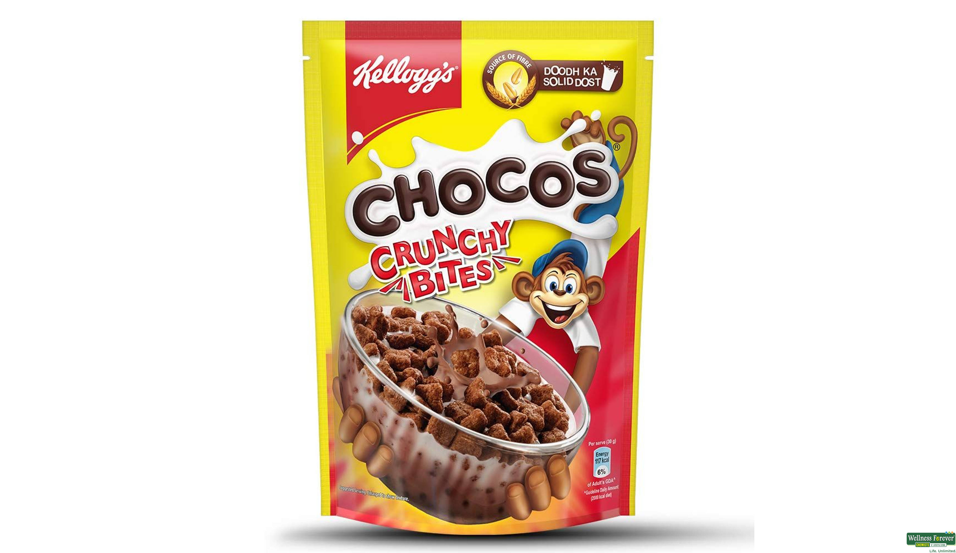 KELL CORNFLAKE CHOCO CRUNCHY BITES 375GM- 1, 375GM, 