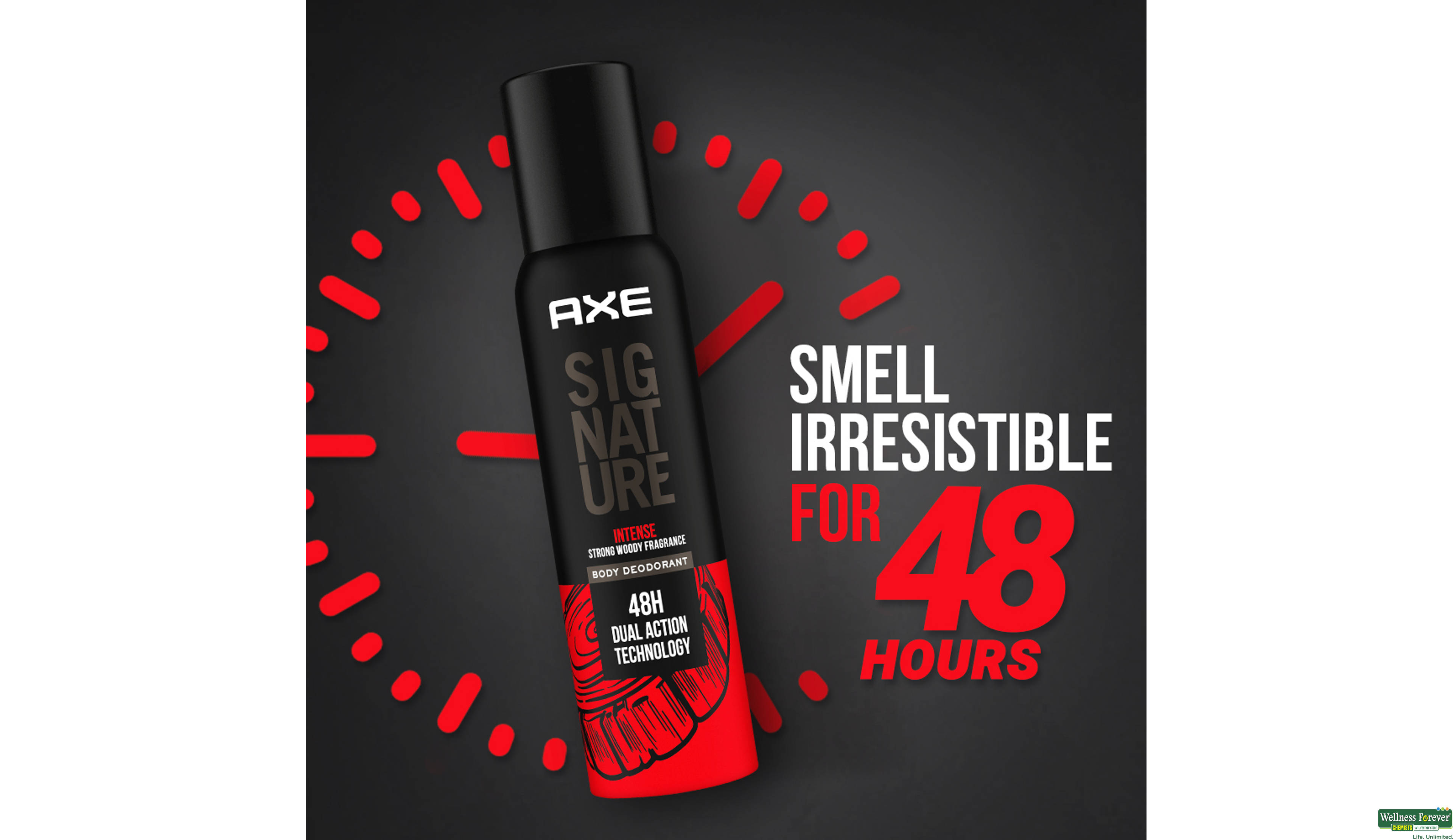 AXE DEO SIGNTR INTENSE 154ML- 6, 154ML, 