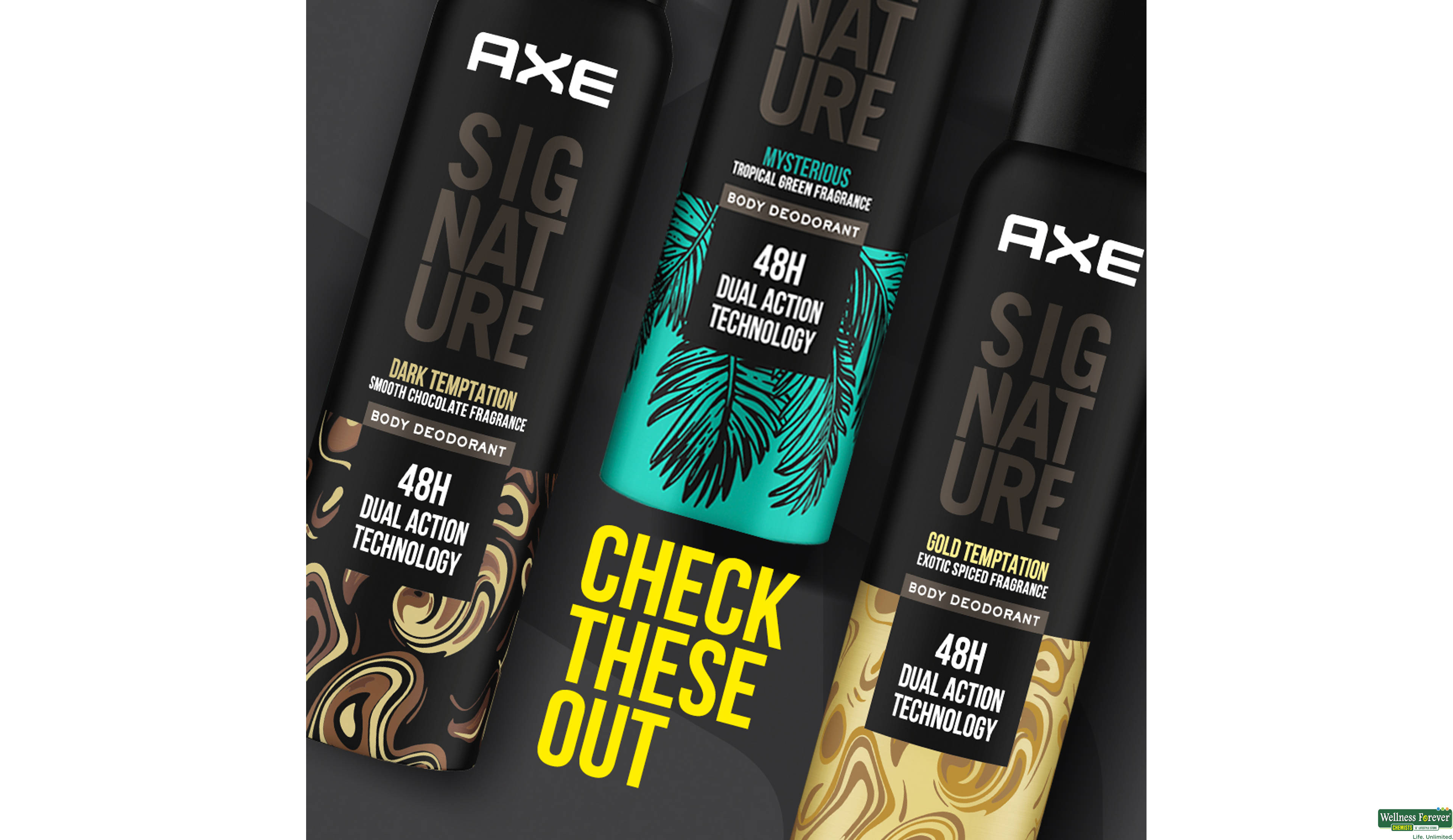 AXE DEO SIGNTR INTENSE 154ML- 7, 154ML, 