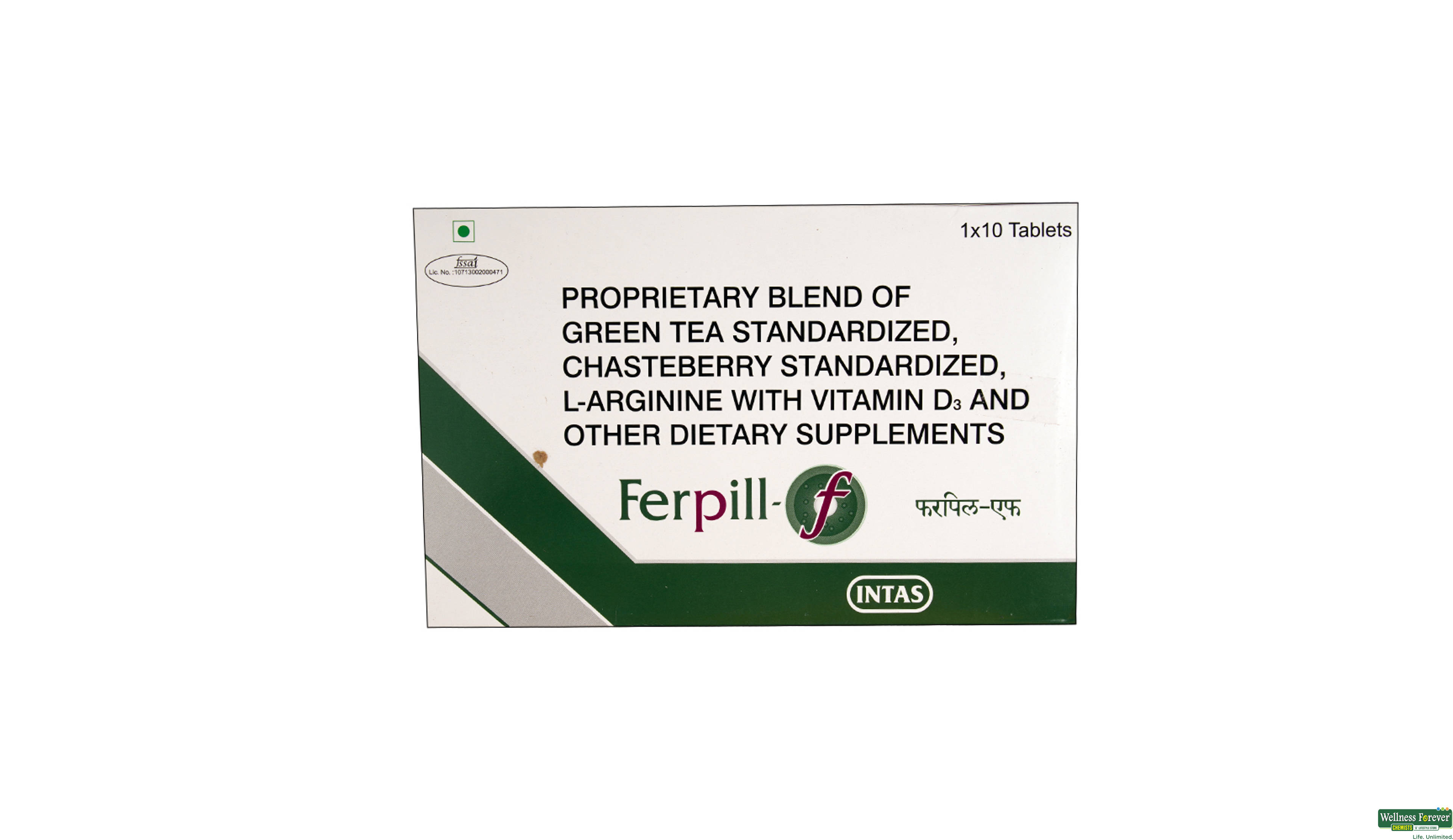 FERPILL-F 10TAB- 1, 10TAB, 