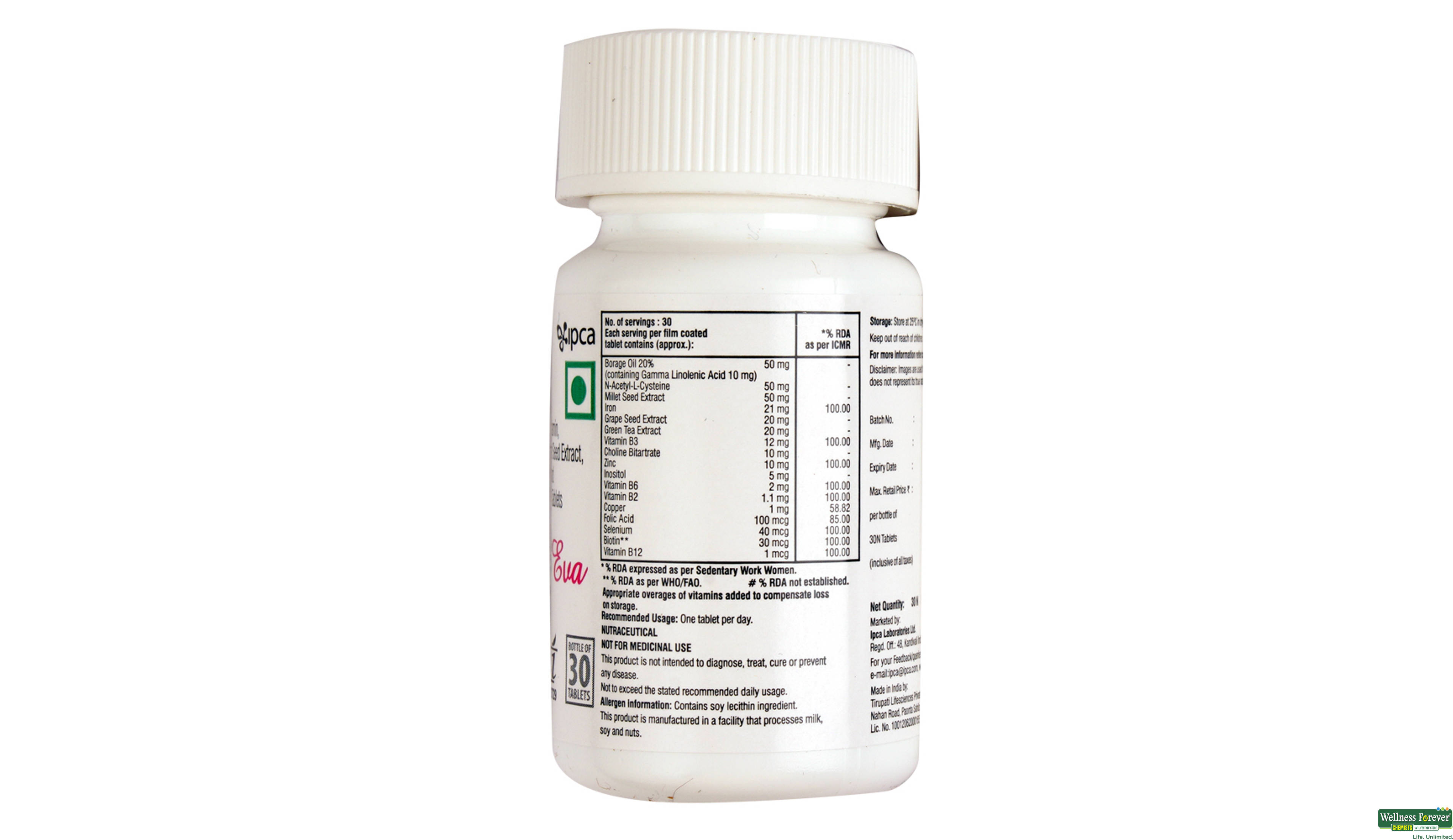 KERAGLO-EVA 30TAB- 2, 30TAB, 