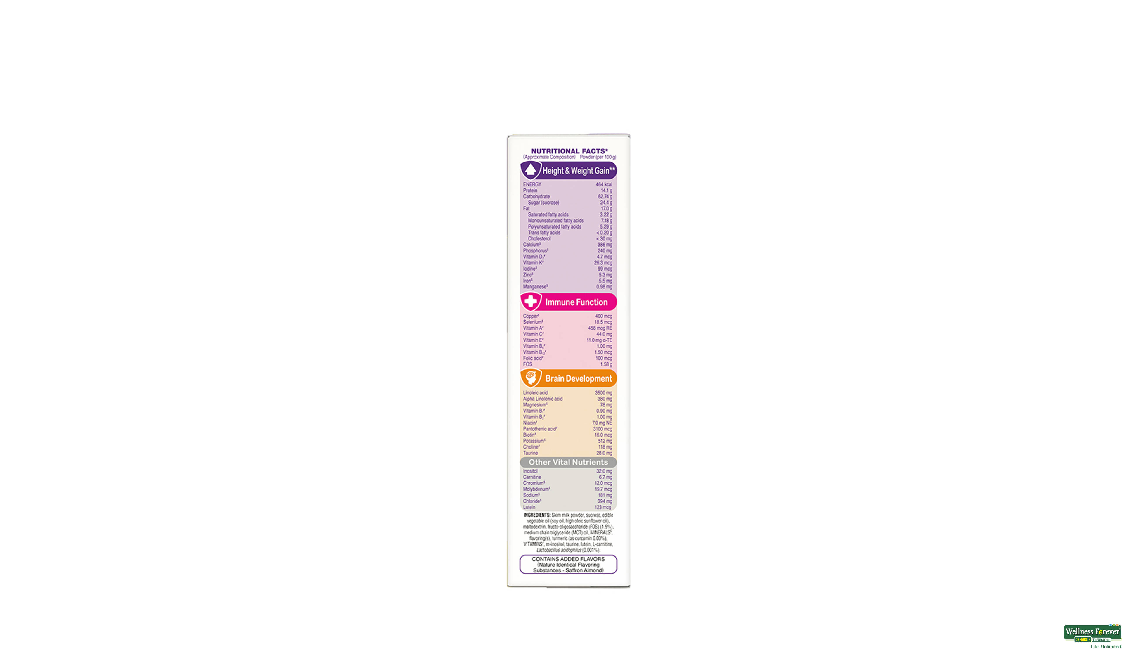 PEDIASURE KESAR BADAM POW REF 200GM- 6, 200GM, 